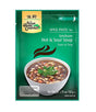 Packaging for Asian Home Gourmet Spice Paste for Szechuan Hot & Sour Soup, showing the product name, weight of 50g, and an image of the soup with vegetables and chili.