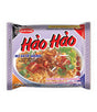 Package of Acecook Instant Noodles Hao Hao with Sate Onion Flavour, showing the product name, image of the noodles, and additional graphics.