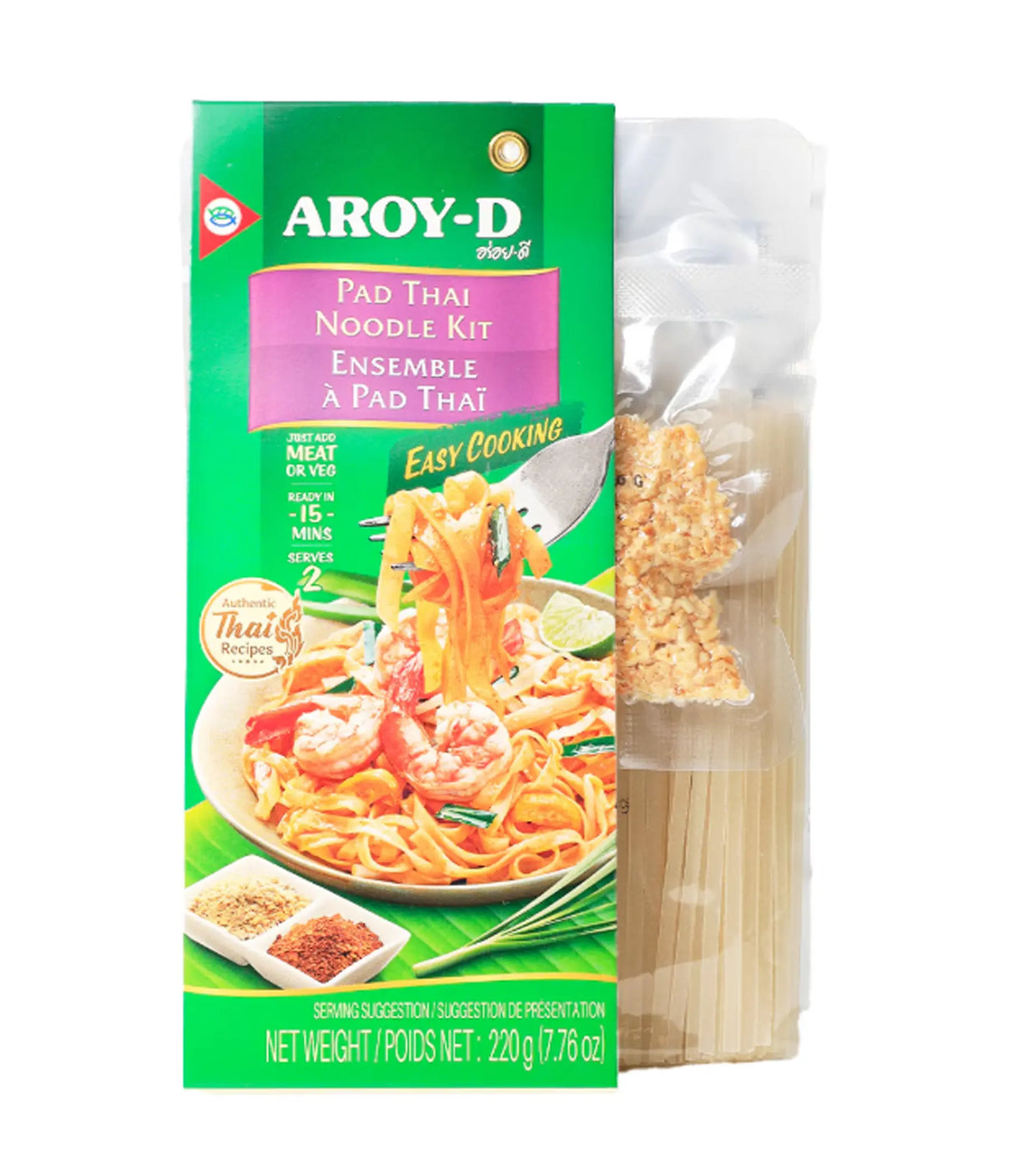 Aroy-D - Kit nouilles pour Pad Thai 220g