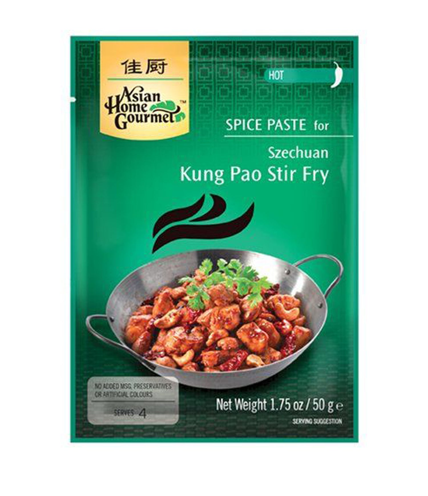 Asian Home Gourmet - Spice Paste for Szechuan Kung Pao Stir Fry 50g