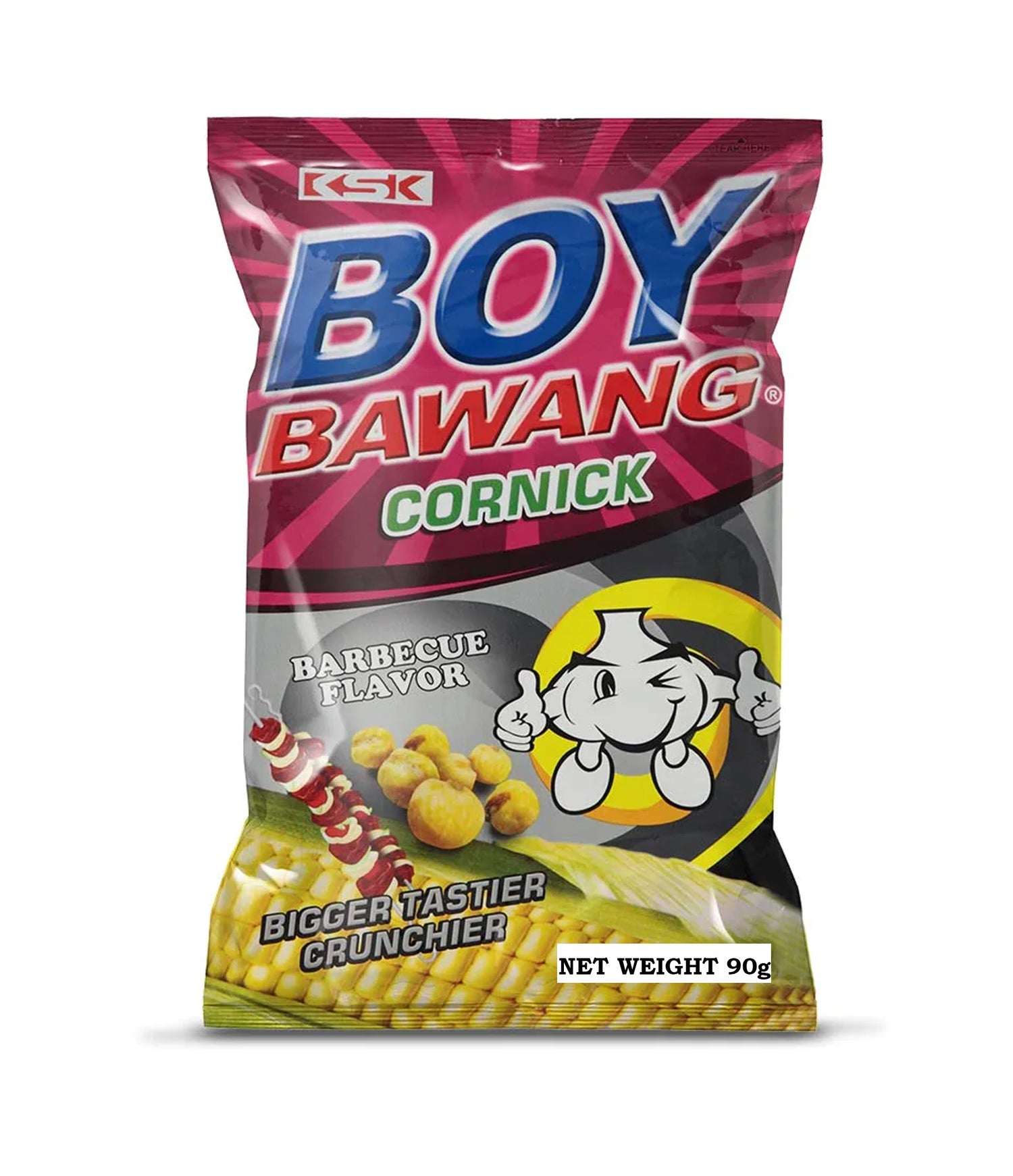 Boy Bawang - Cornick (Barbeque Flavor) 90g