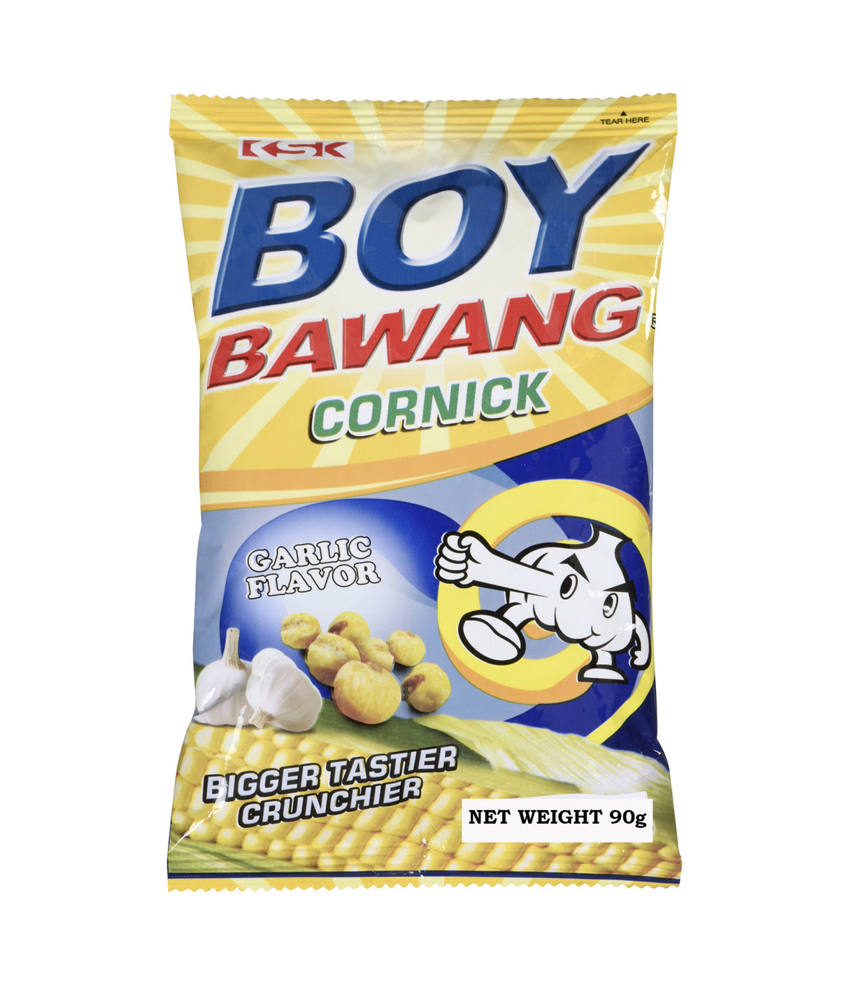 Boy Bawang - Cornick (Garlic Flavor) 90g