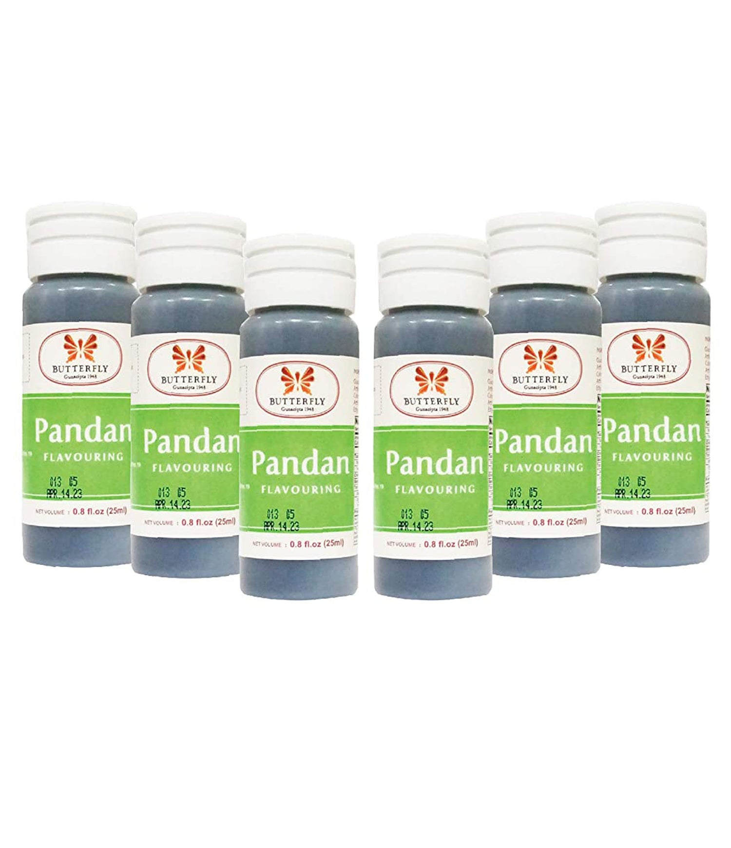 Butterfly - Pandan Flavouring Extract Paste 6x25ml