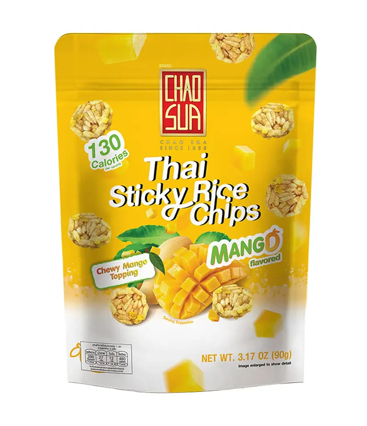 Chao Sua - Thai Sticky Rice Chips (Mango) 90g