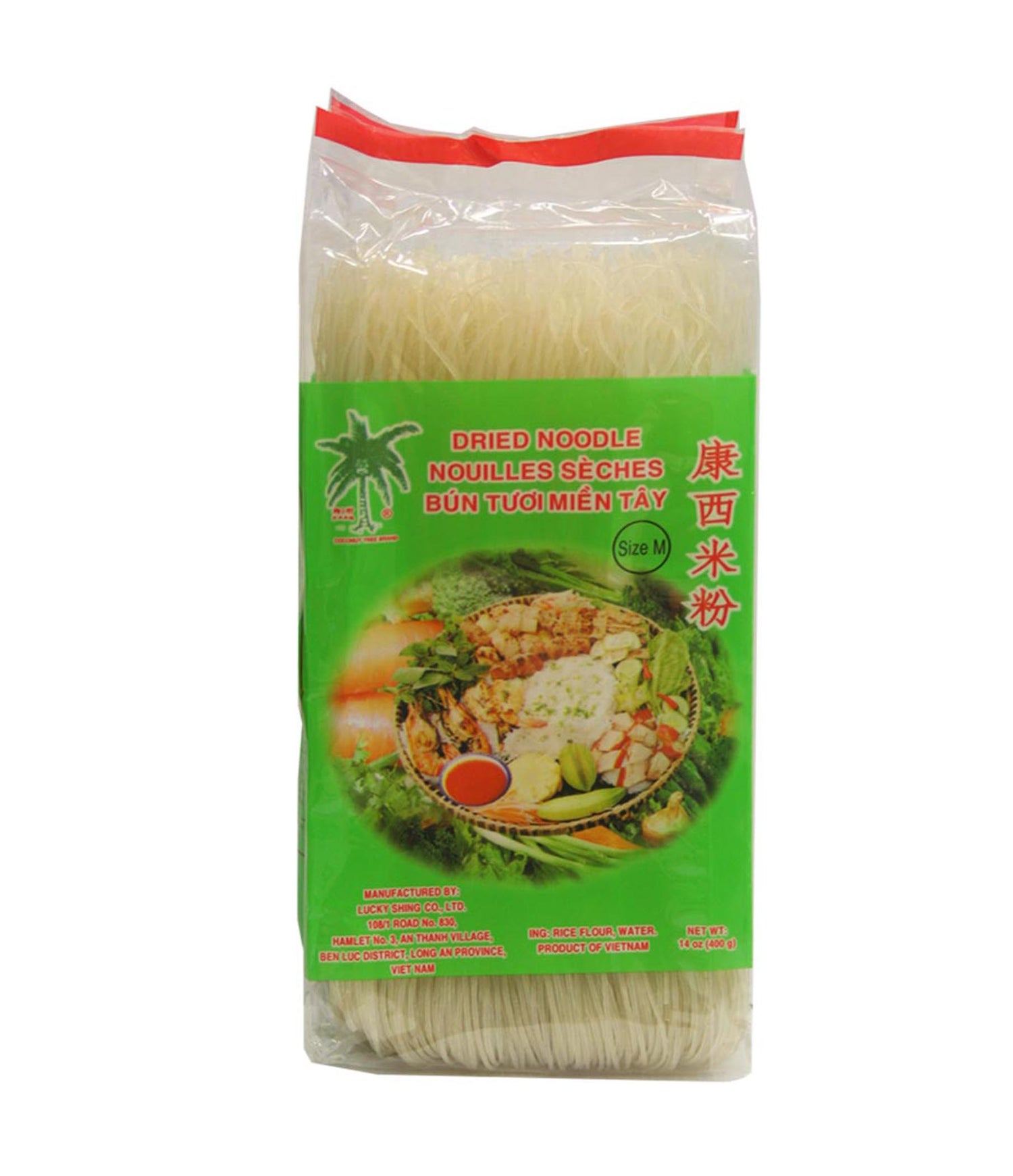 Coconut Tree - Dried Noodle (Bun Tuoi Mien Tay) 400g