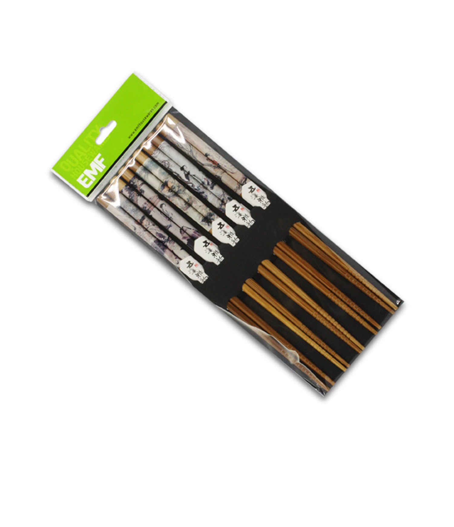 EMF - 5-Pair Bamboo Chopsticks (Celebrity) 22.5cm