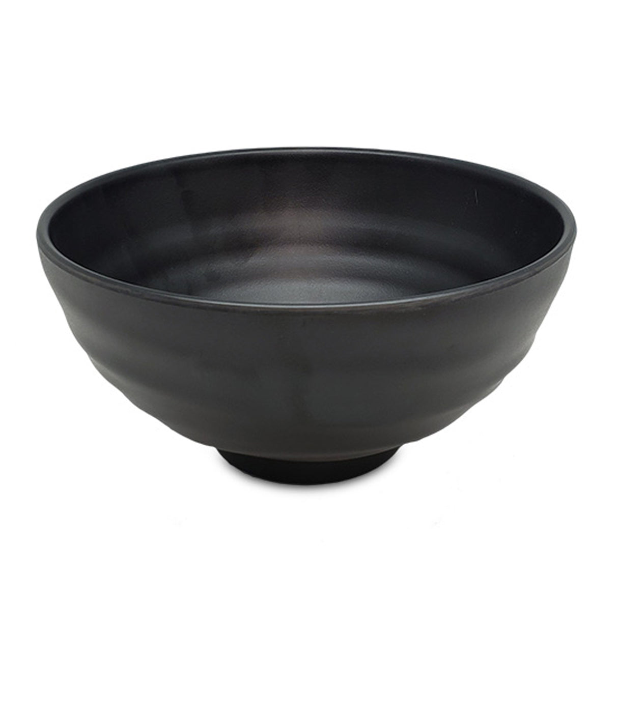EMF - Matte Black Finish Melamine Bowl 19x9.5cm
