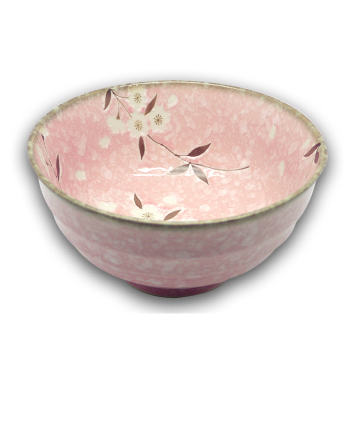 EMF - Pink Cherry Blossom Japanese Porcelain Bowl 17x8cm