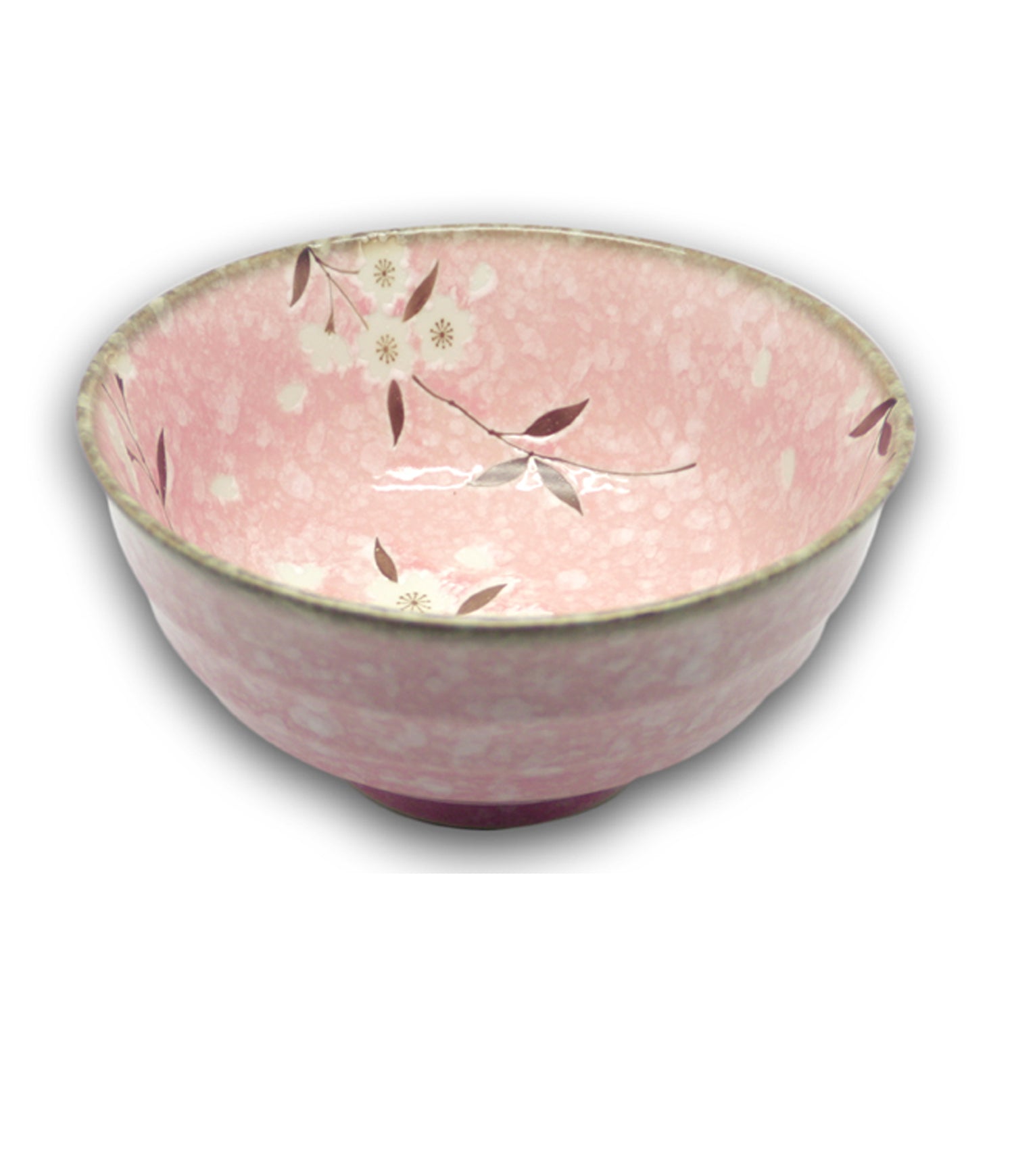 EMF - Pink Cherry Blossom Japanese Porcelain Bowl 17x8cm