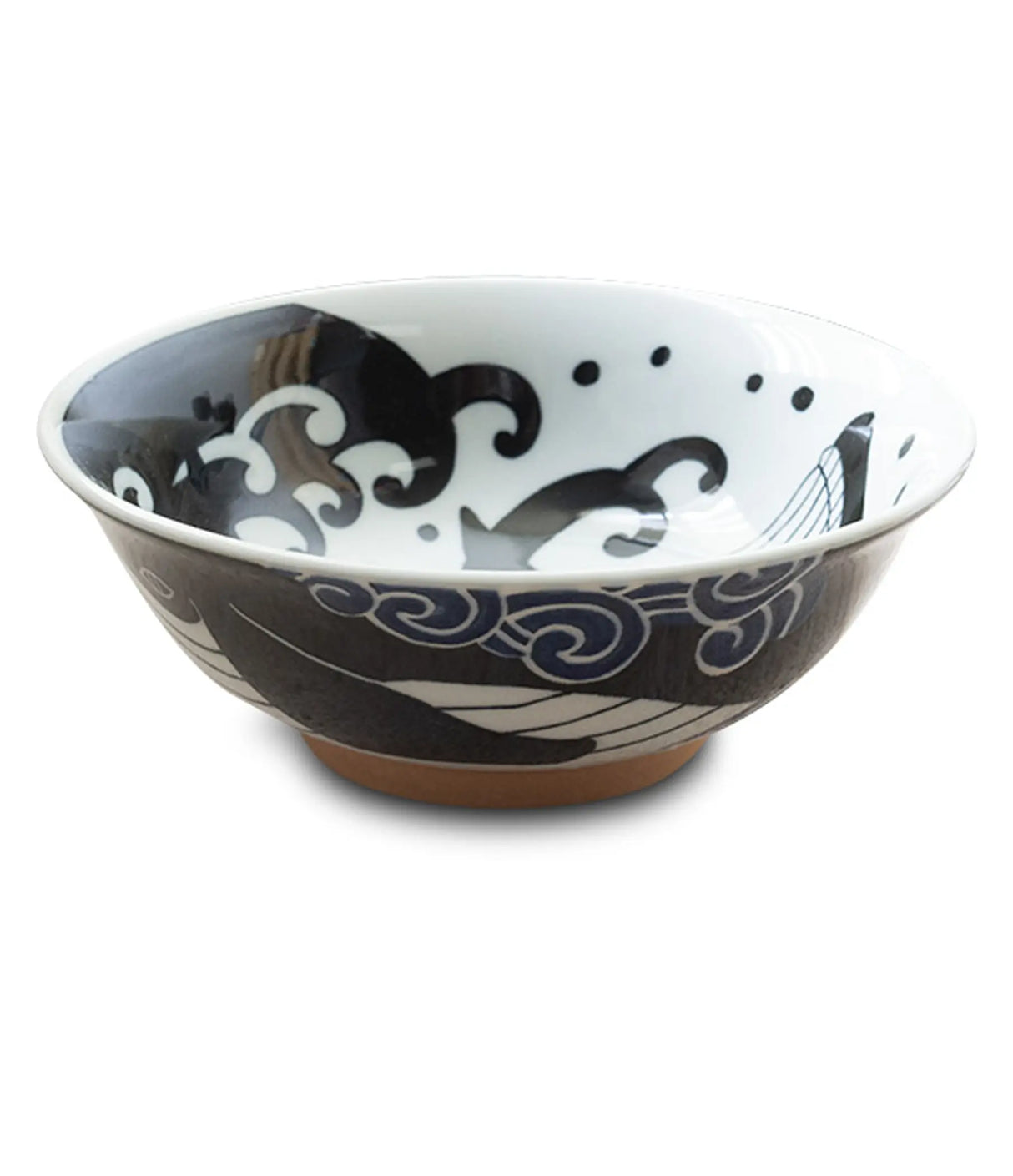 EMF - Whale Japanese Porcelain Ramen Bowl 20.5x8cm