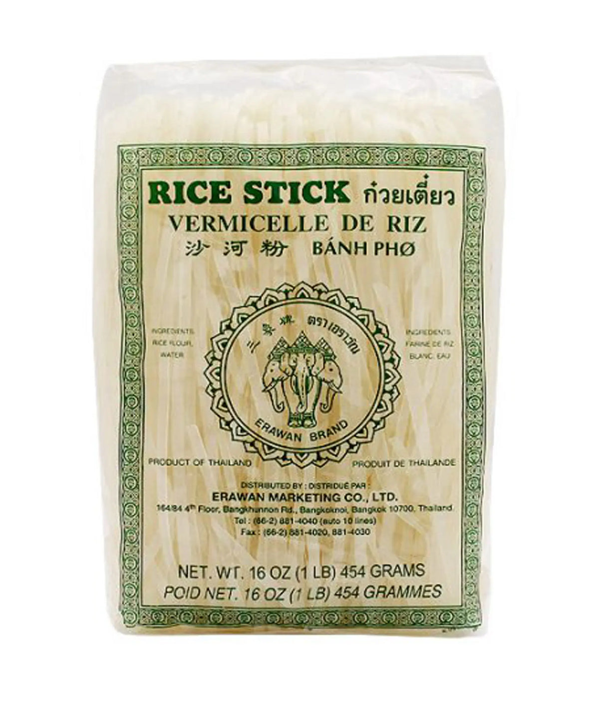 Erawan - Vermicelles de Riz (M) 30x454g