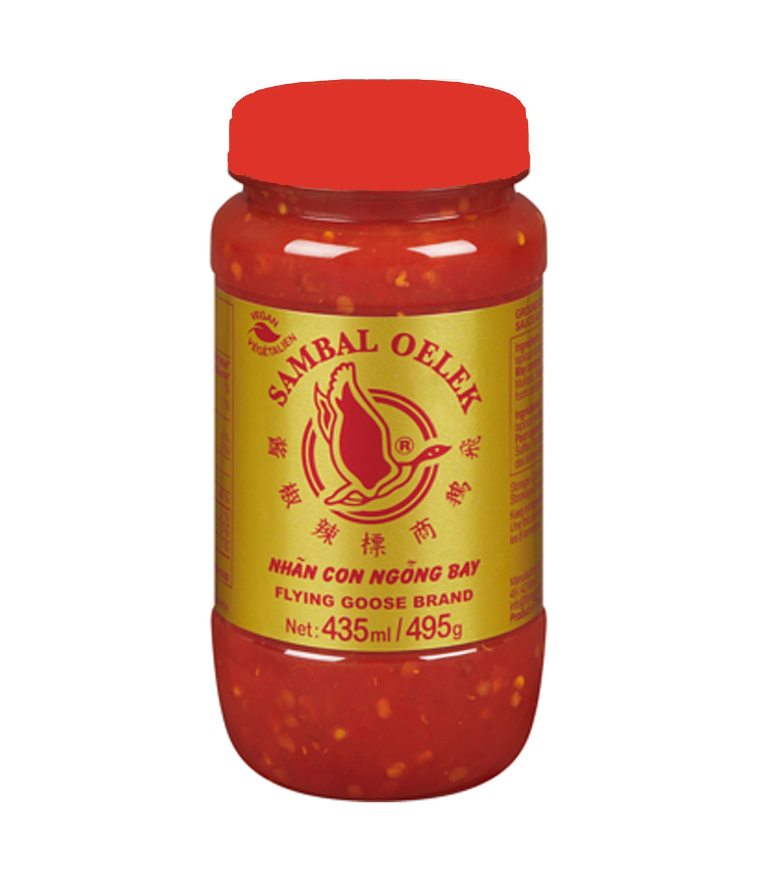 Flying Goose - Sambal Oelek Ground Chili Sauce 435ml