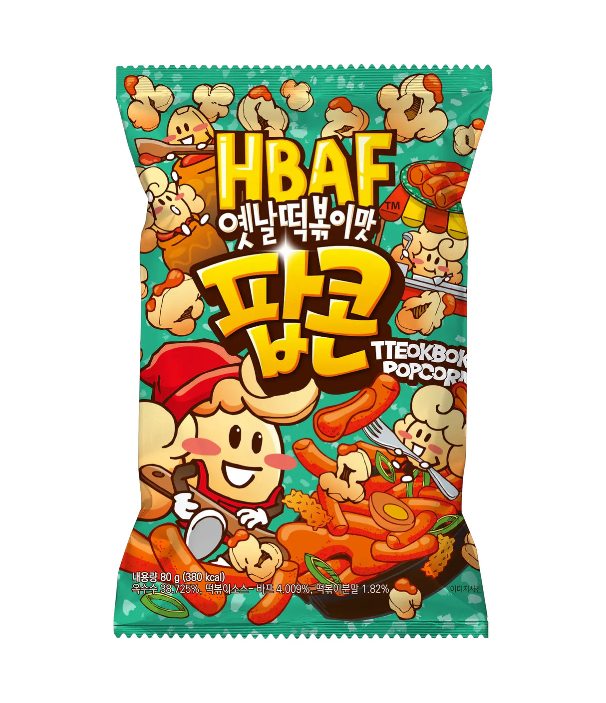 HBAF - Tteokbokki Popcorn 80g