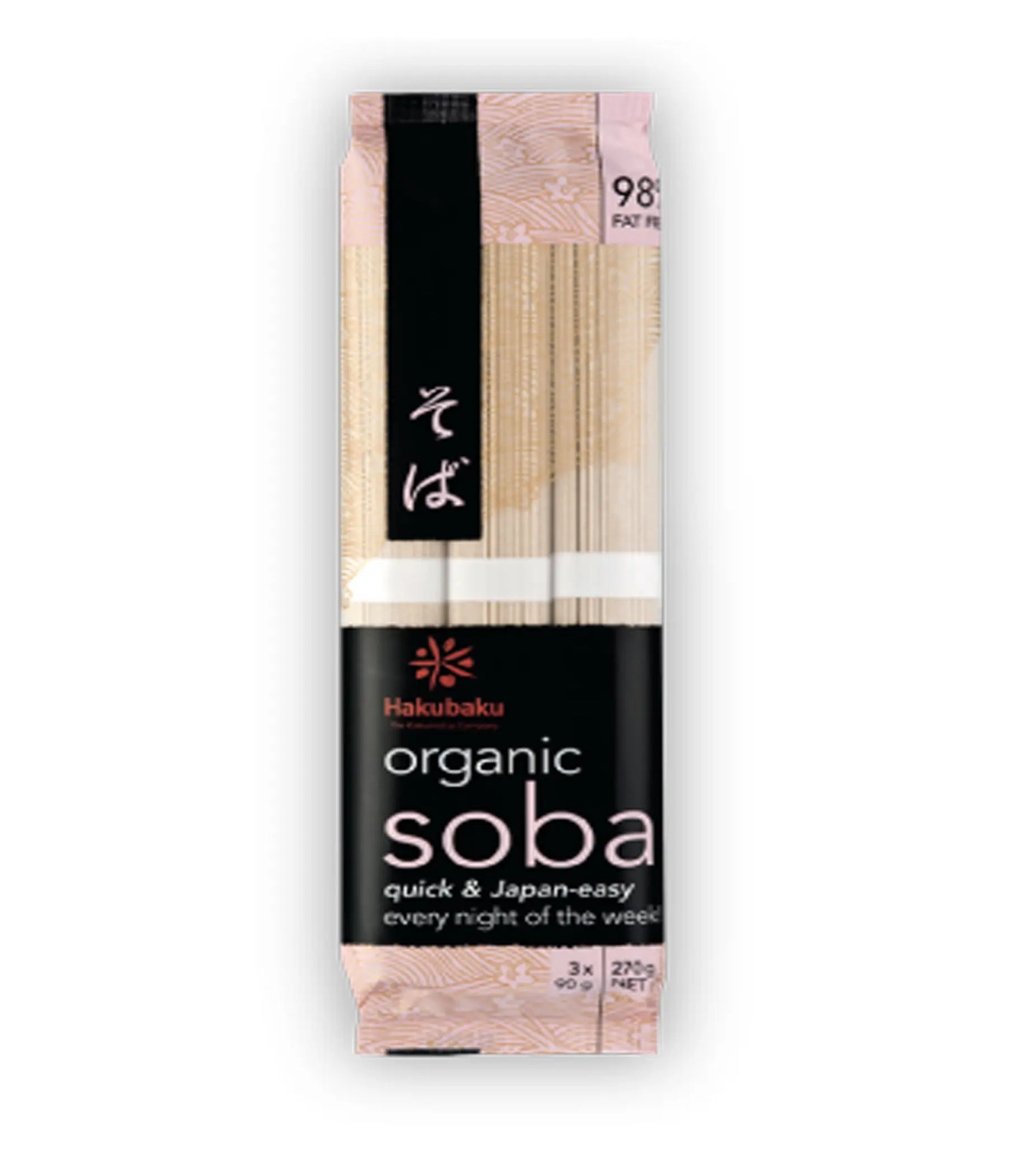 Hakubaku - Organic Soba 269g