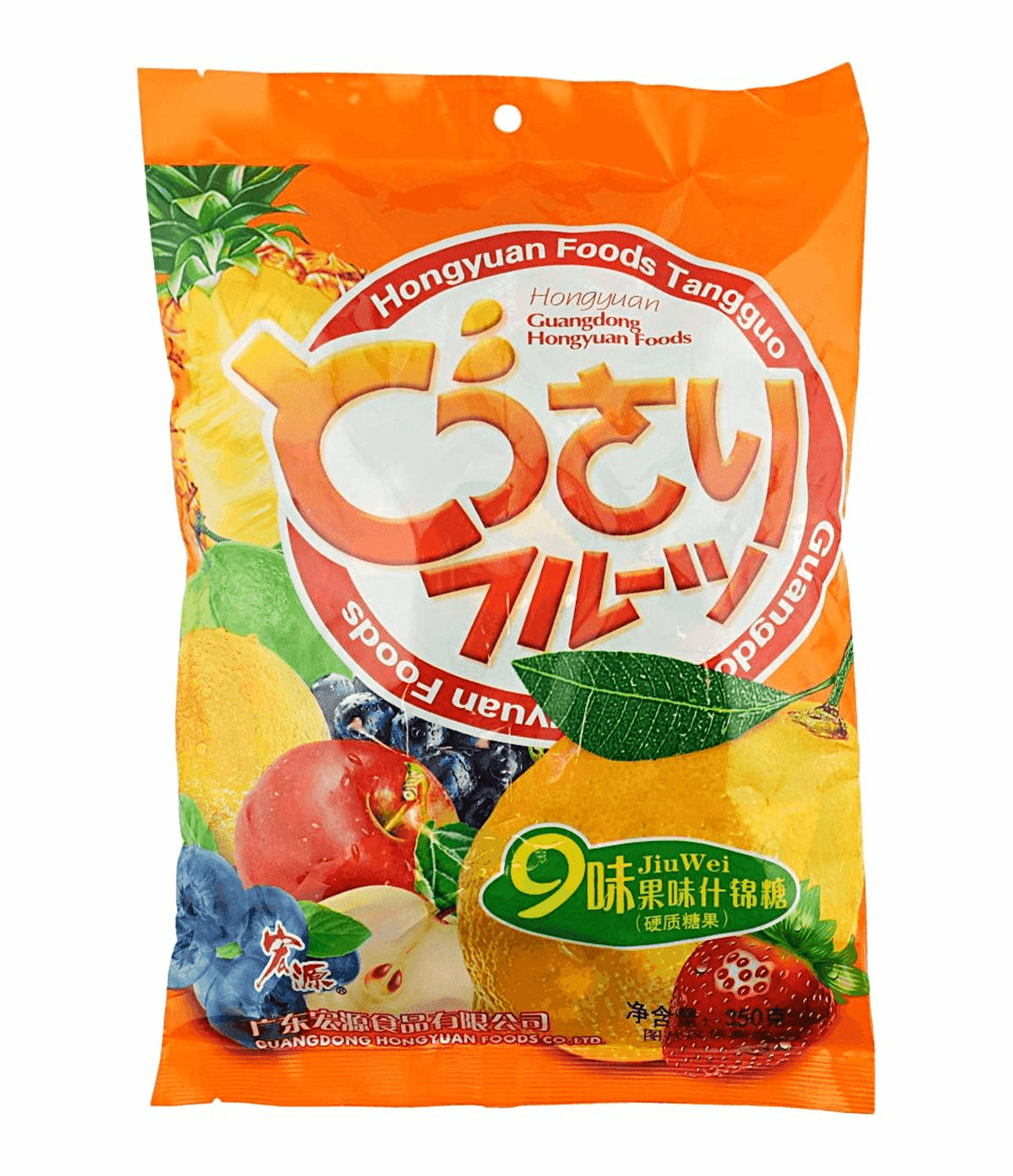 Hong Yuan - Mixed Fruits Candy 350g