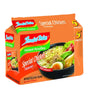 Packaging of Indomie Instant Noodles with Special Chicken Flavour, showing the product name, brand logo, and an image of the noodles in a bowl.