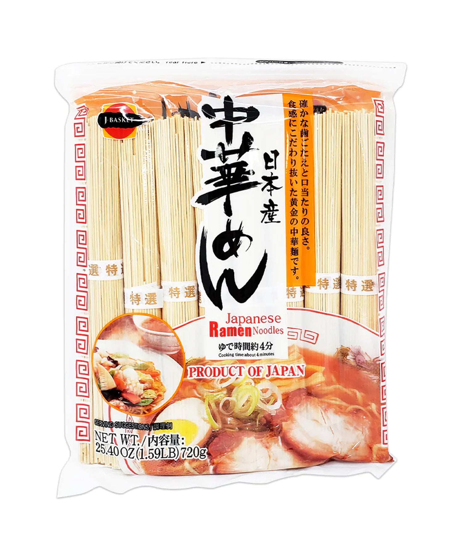 J-Basket - Japanese Ramen Noodles 720g