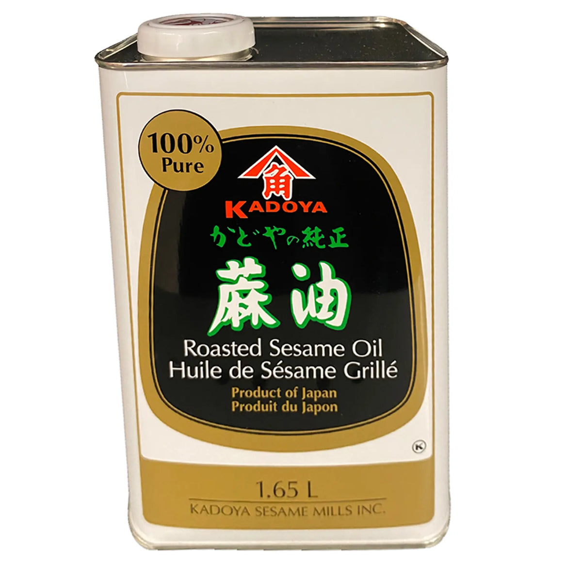 Kadoya – Roasted Sesame Oil 100% Pure 10x1.65L | Haisue