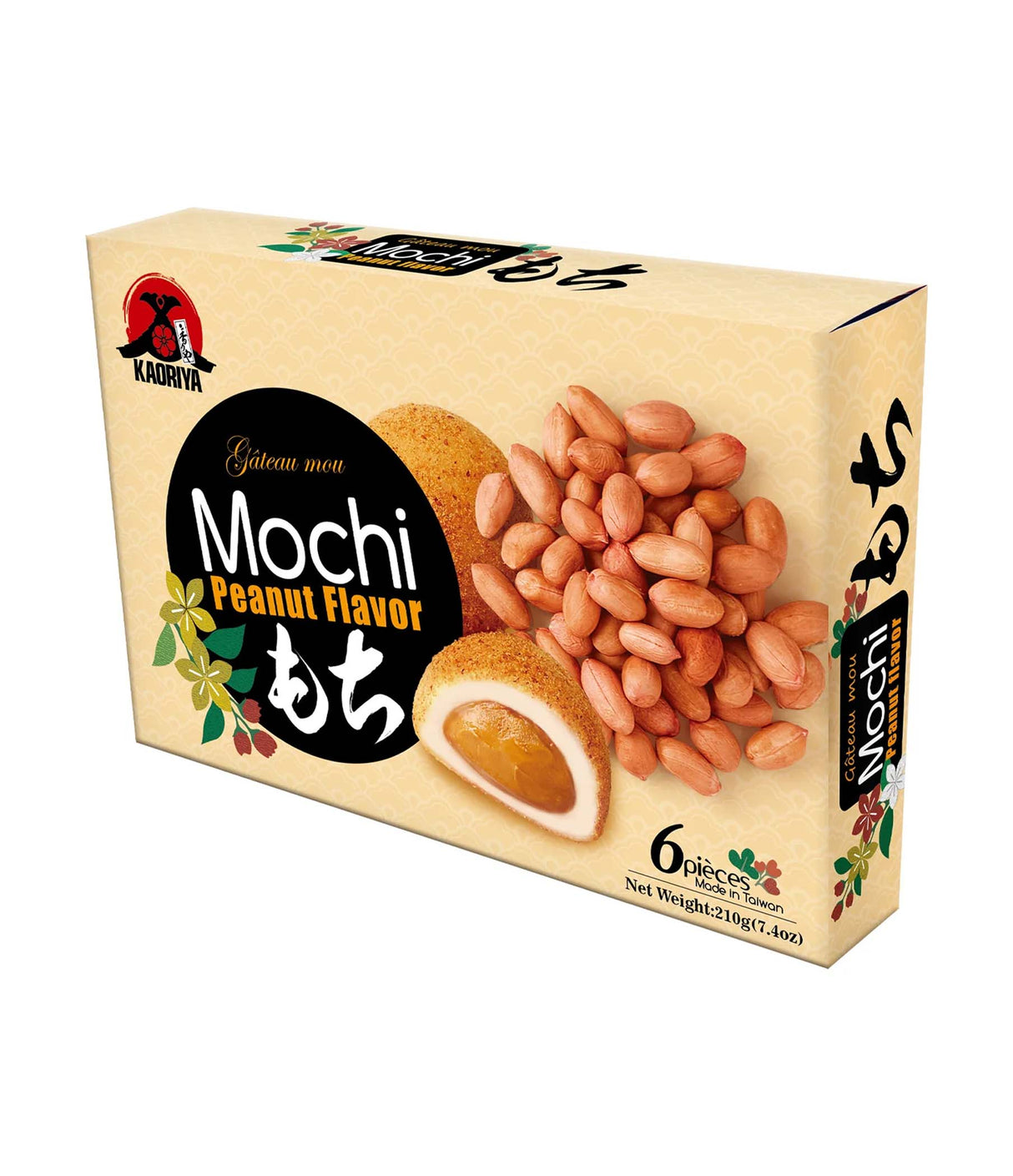 Kaoriya - Mochi aux cacahuètes 210g