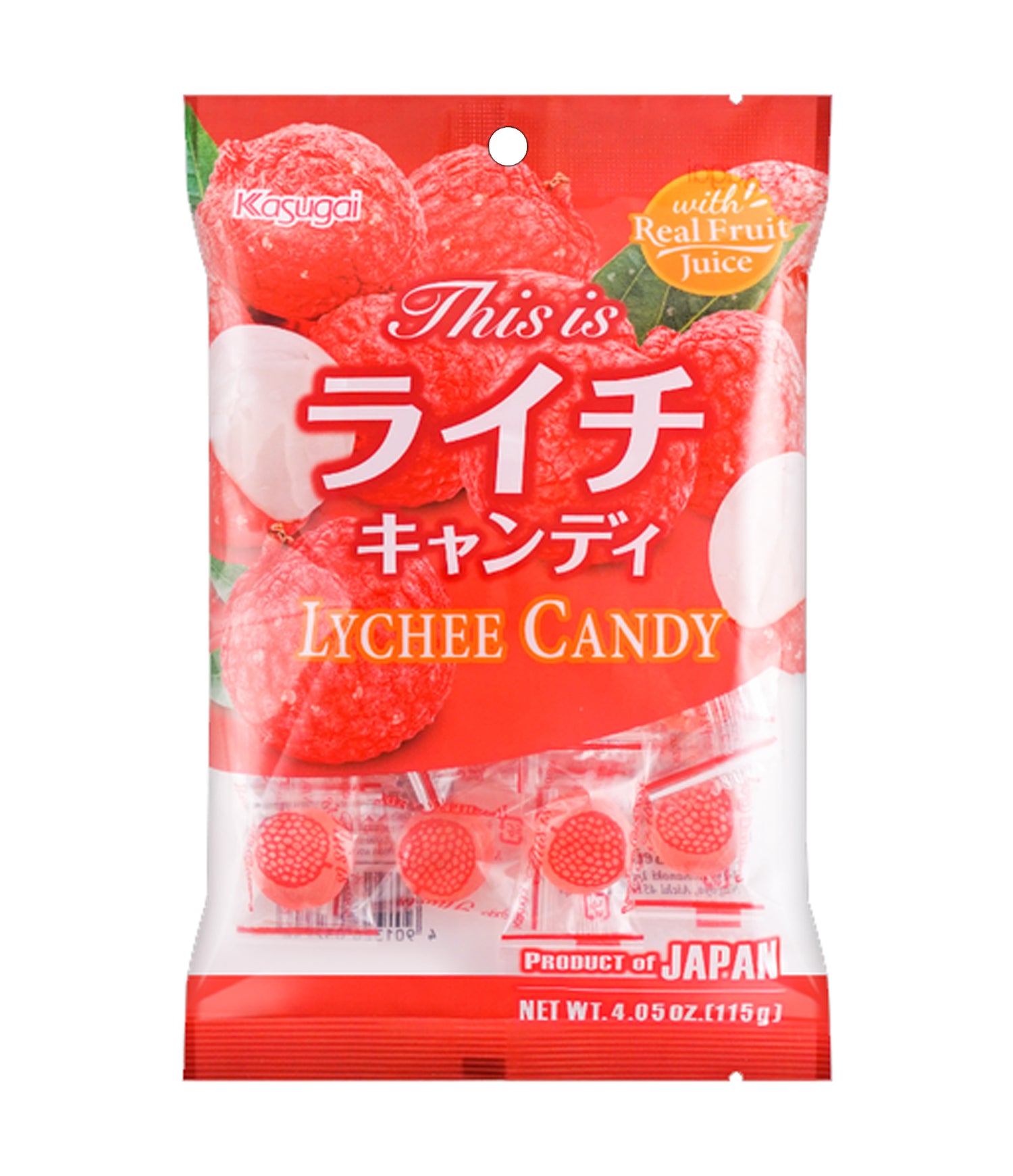Kasugai - Lychee Candy 115g