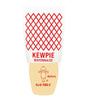 A bottle of Kewpie Mayonnaise, commonly used in Japanese cuisine, with a distinctive red and white checkered design on the label.