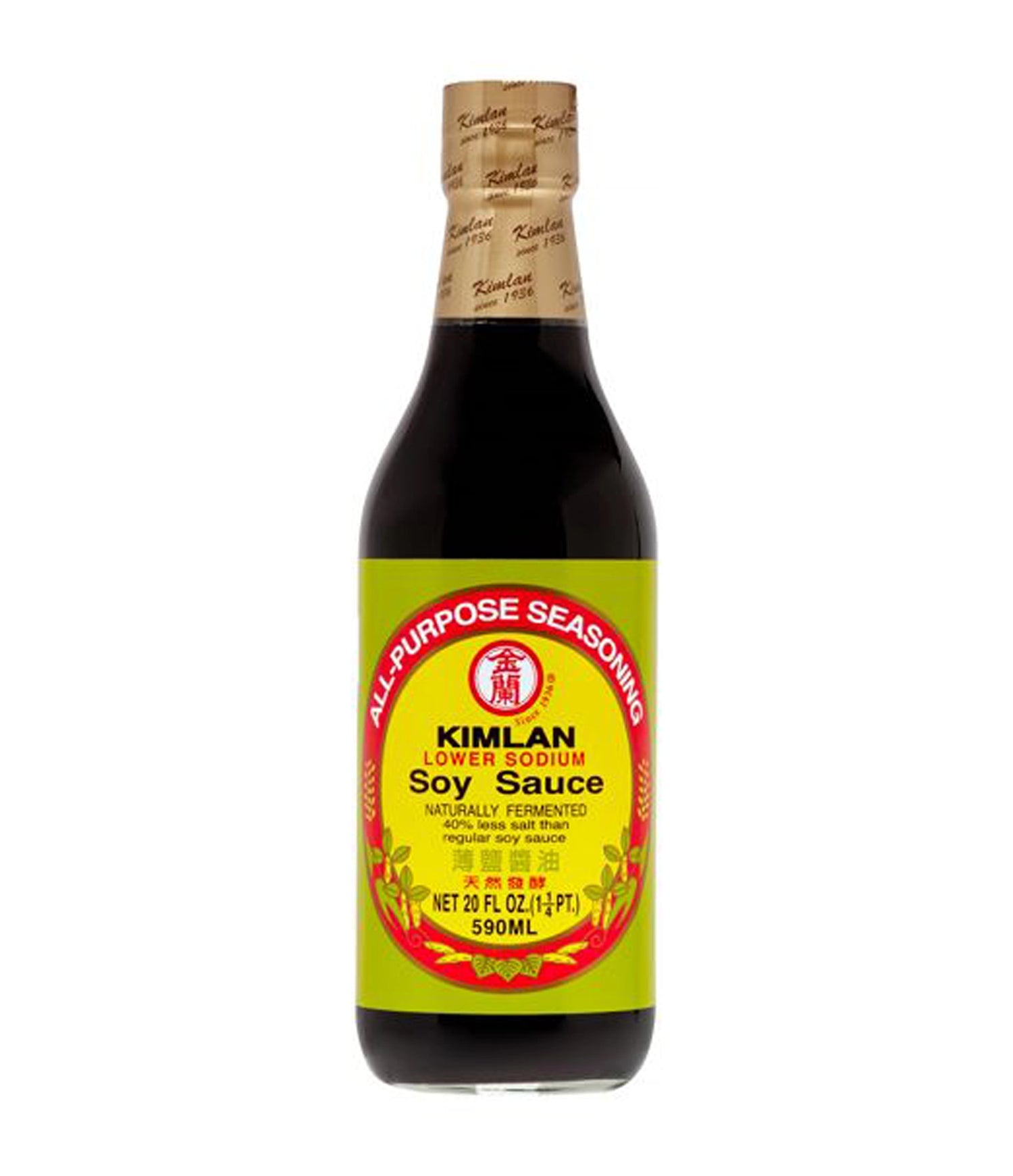 Kimlan - Less Sodium Soy Sauce 590ml