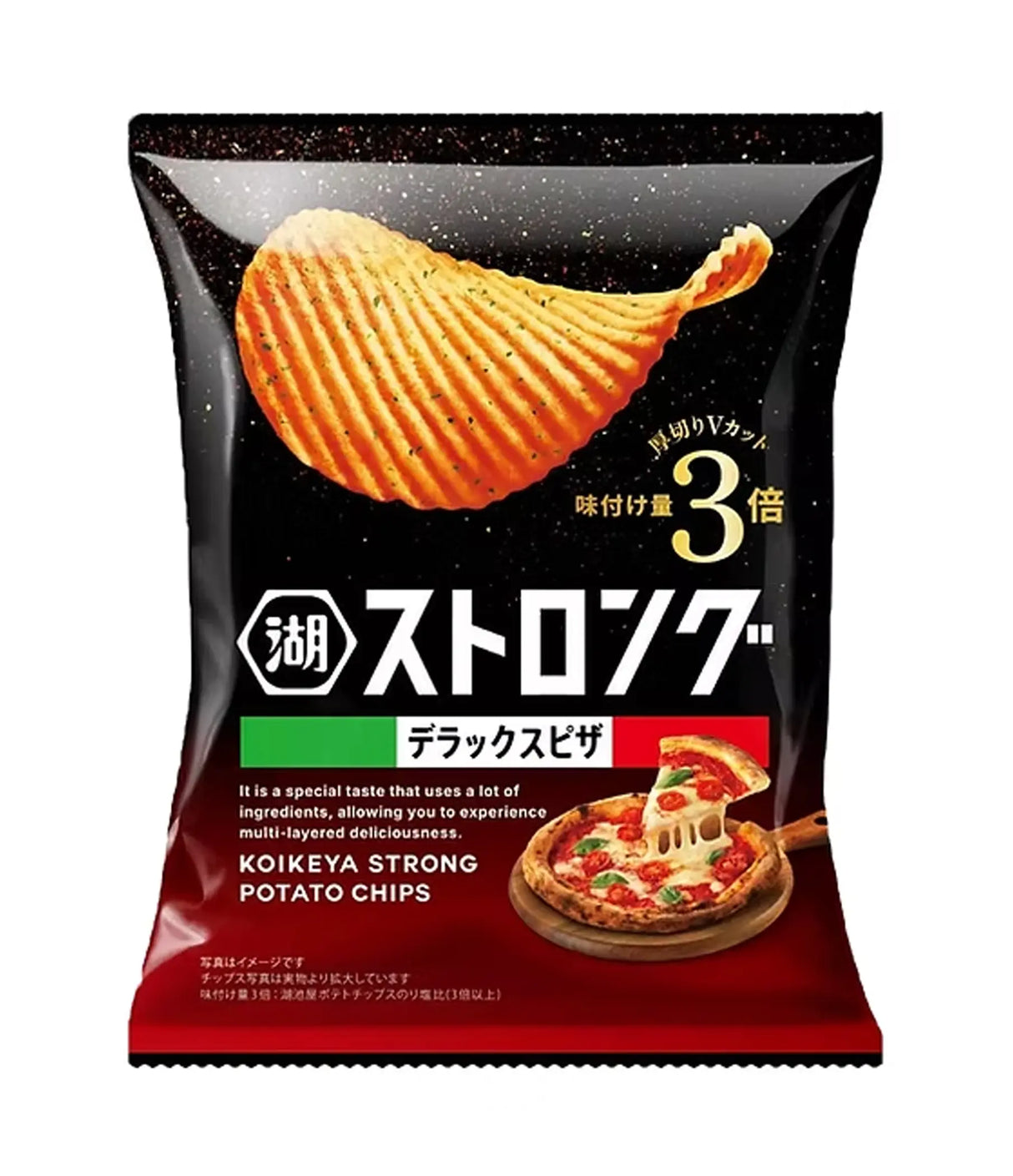 Koikeya - Strong Potato Chips Pizza 53g