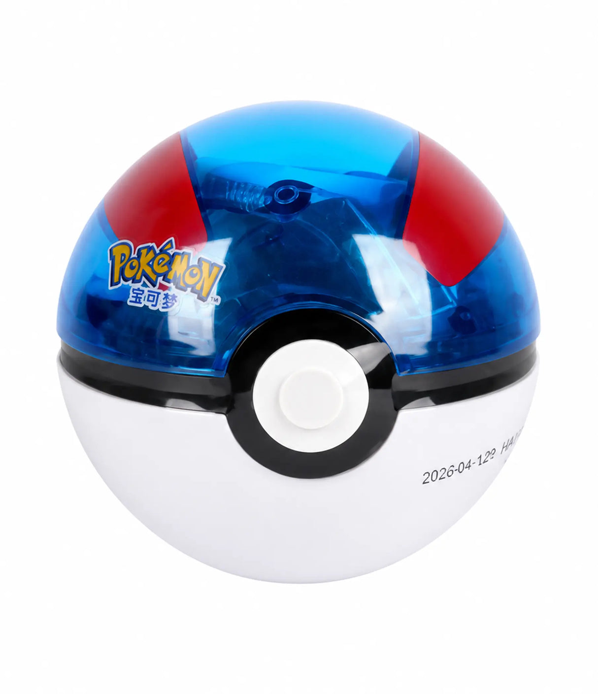 Leda Xuetang - Pokemon Blue Ball Colorful Fruit Juice Gummy Candy 20g