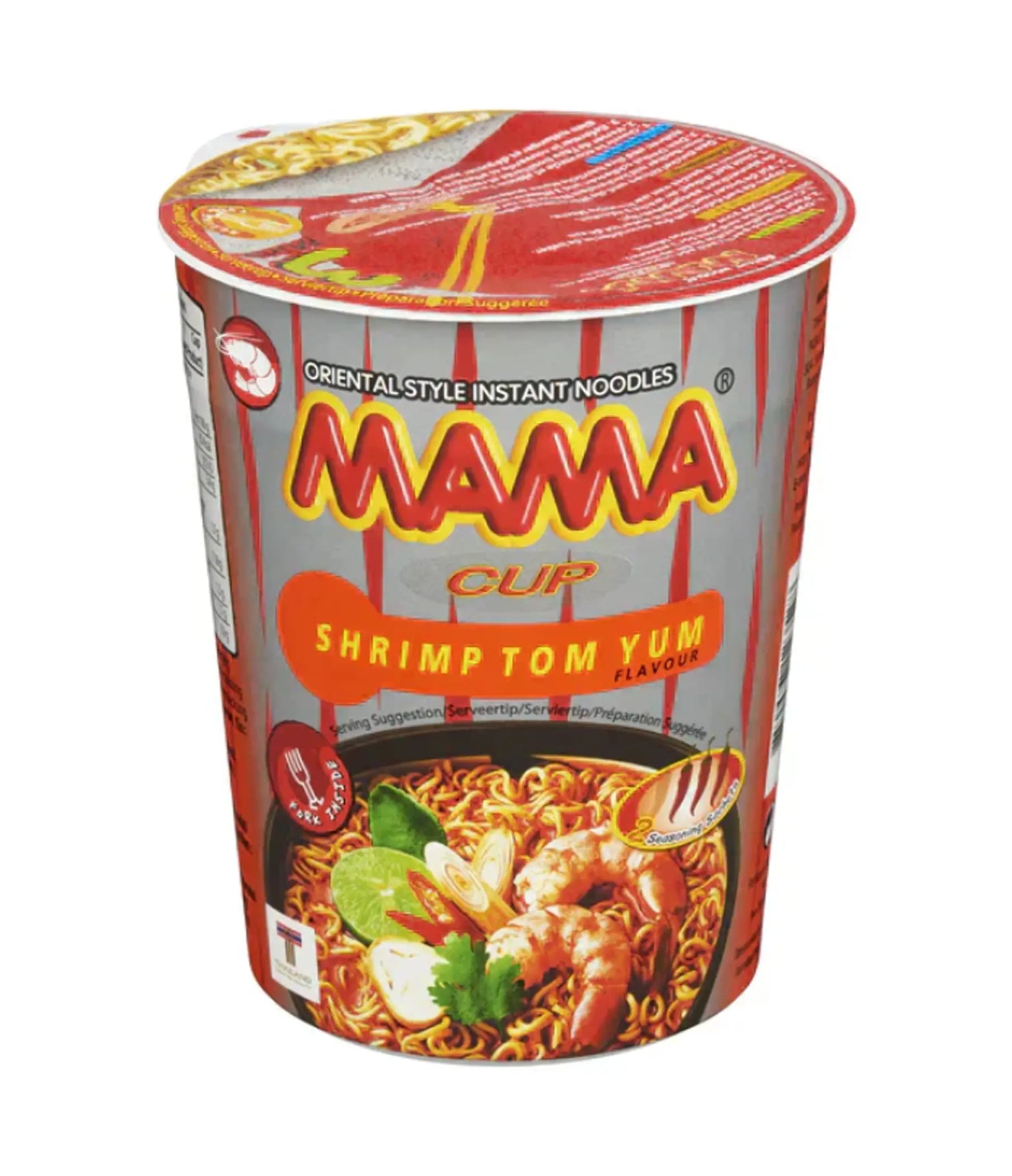 Mama - Instant Noodles Shrimp Tom Yum Flavour (Cup) 70g