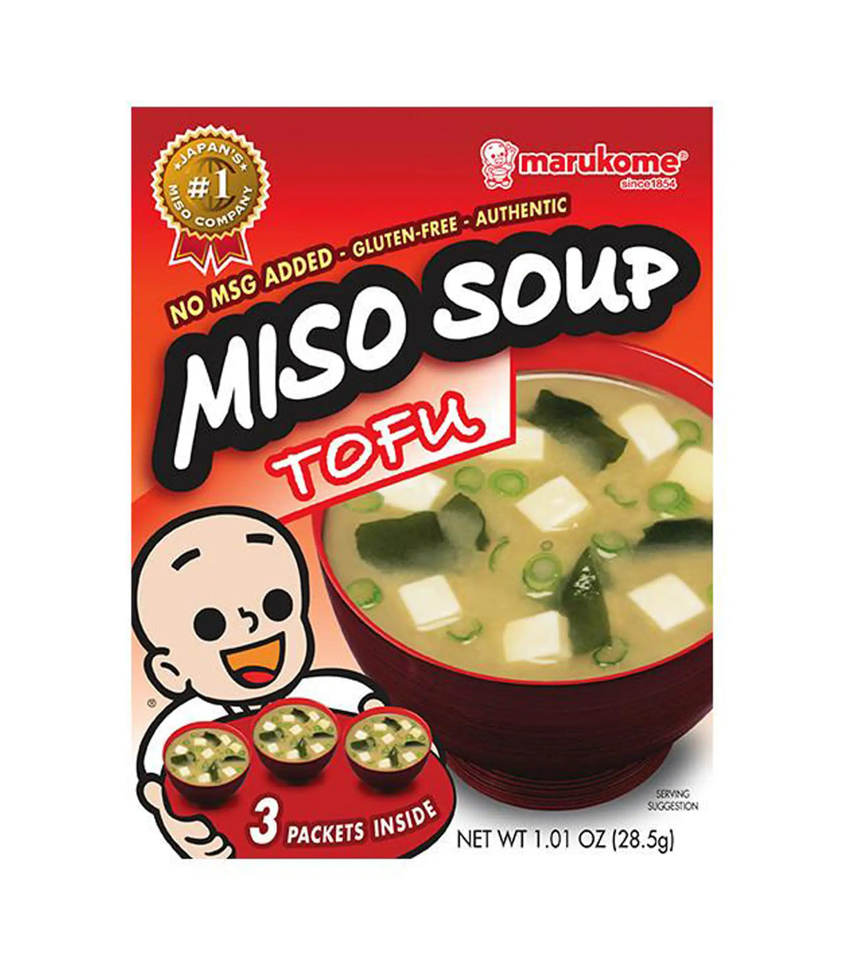 Marukome - Soupe Miso (Tofu) 28,5g