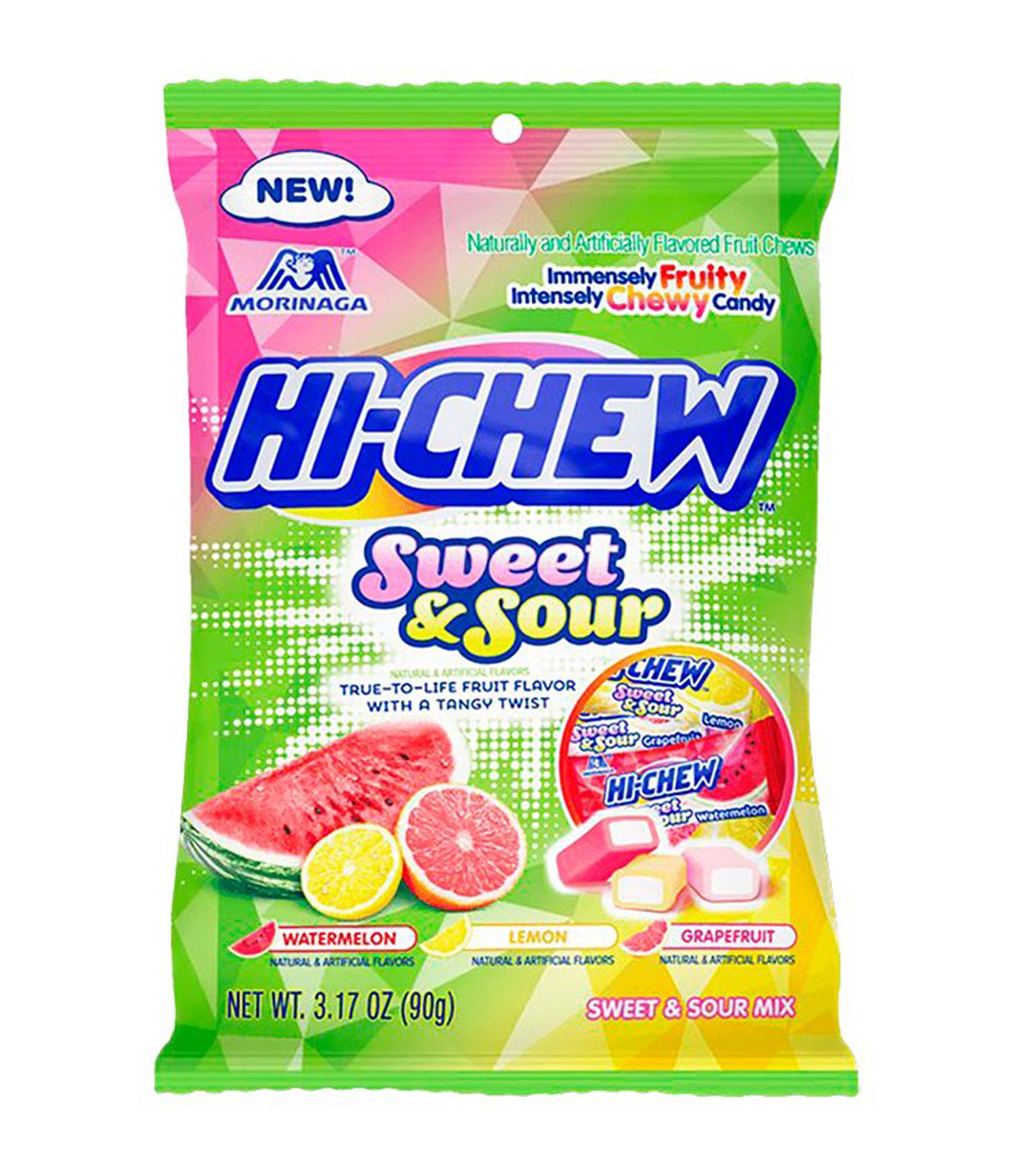 Morinaga - Hi-Chew Candy (Sweet & Sour) 90g