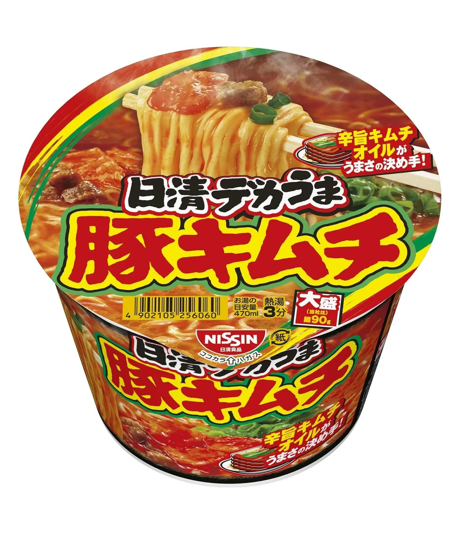 Nissin - Dekauma Noodle (Pork Kimchi) 101g