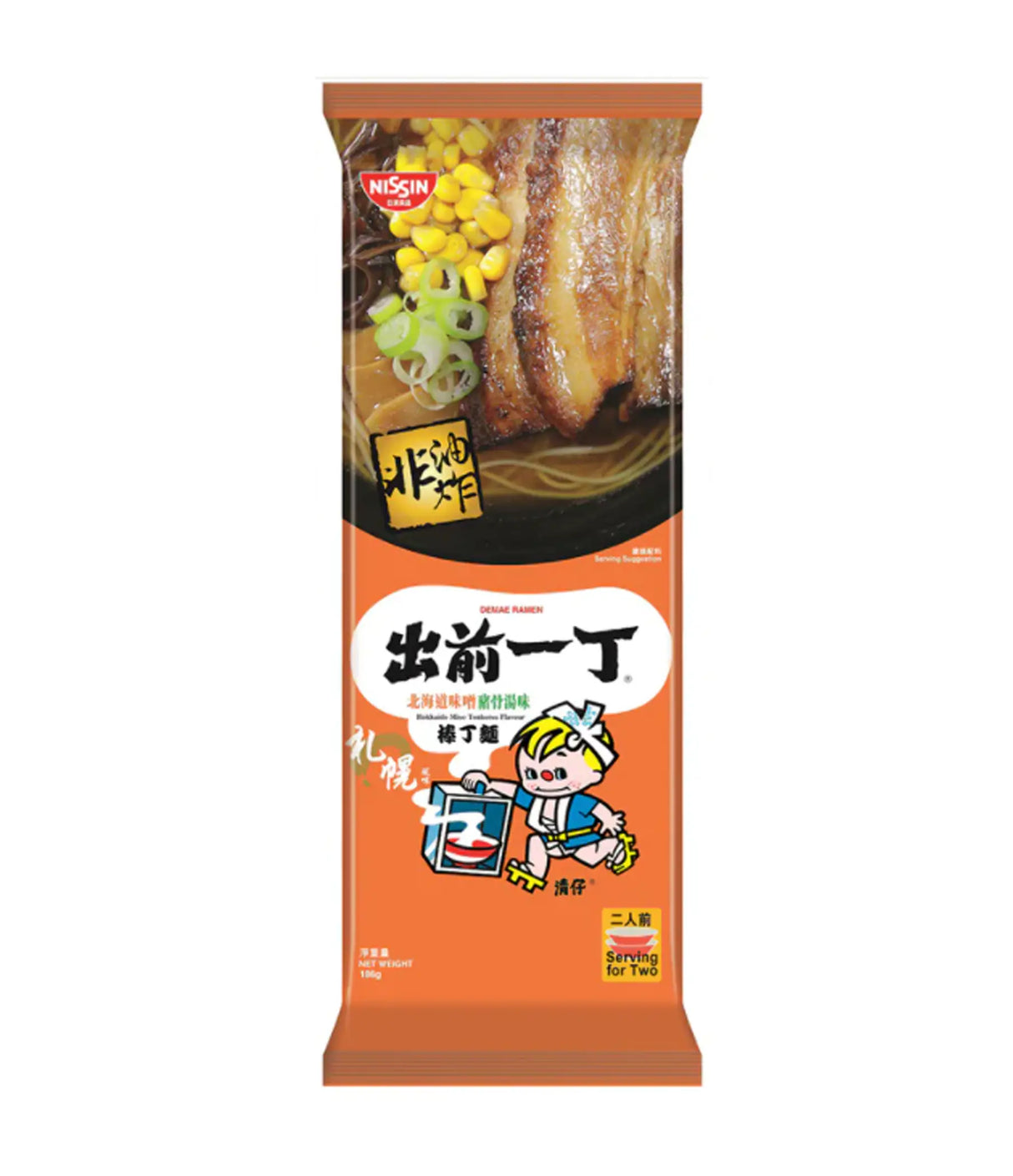 Nissin - Non-Fried Instant Noodle (Miso Tonkotsu Flavour) 188g
