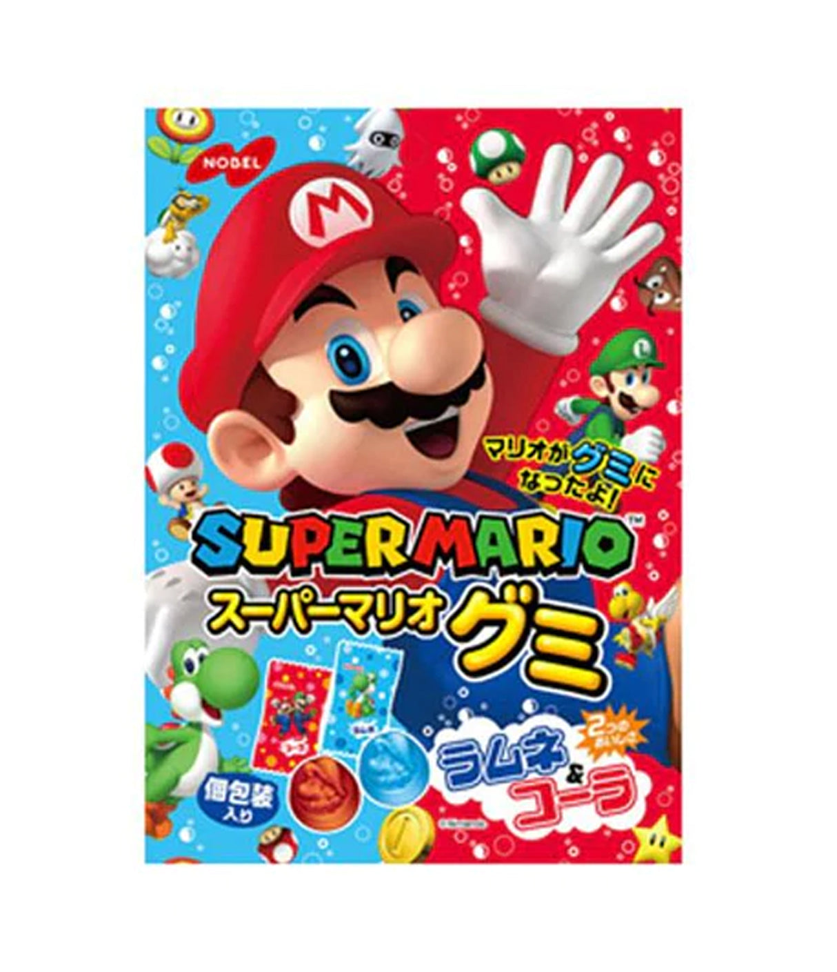 Nobel - Bonbons Gélifiés Super Mario 90g