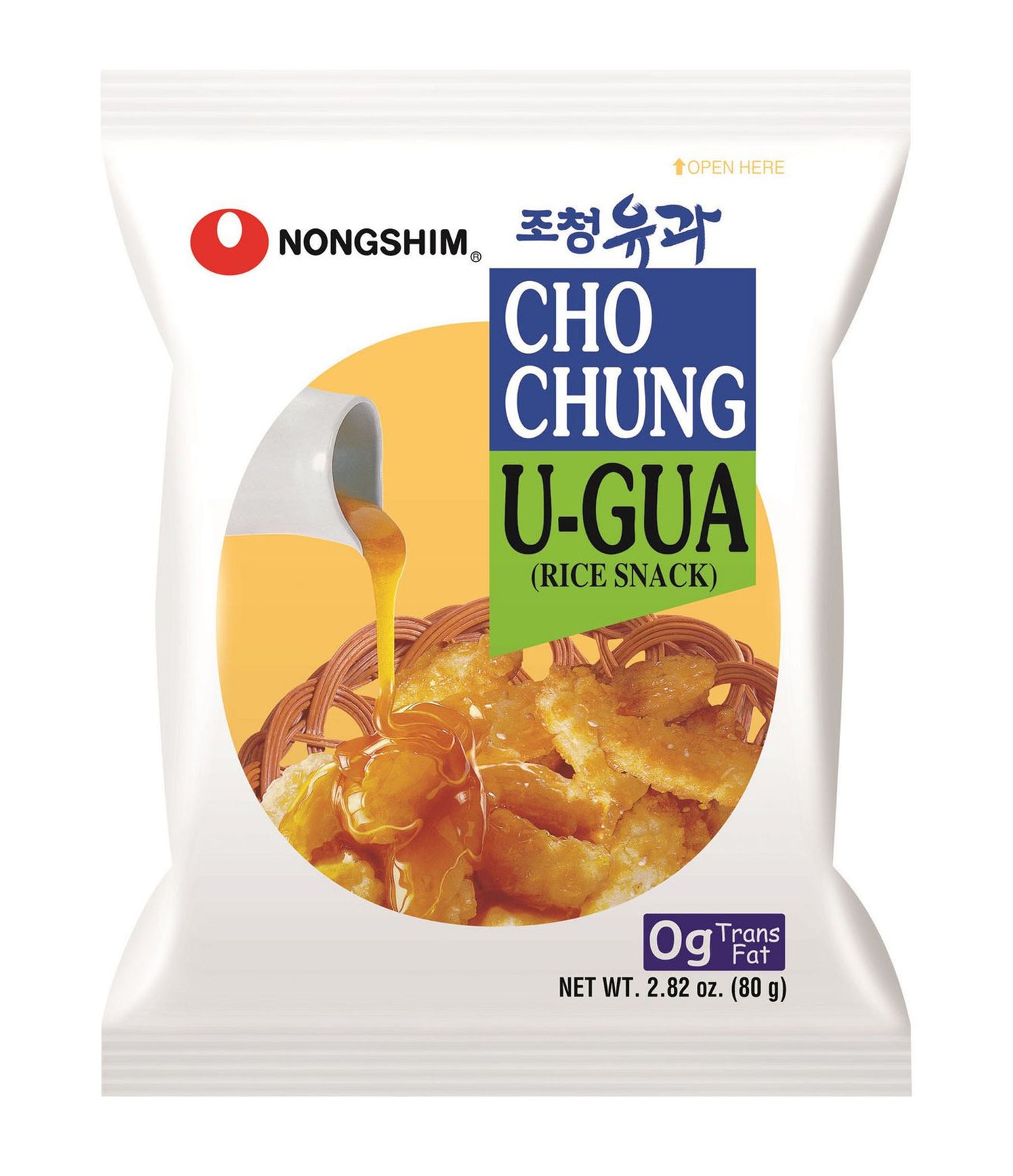 Nongshim - Cho Chung U-Gua Rice Snack 80g