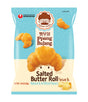 Pjang Bujang salted butter roll snack packaging with Nongshim logo on a white background