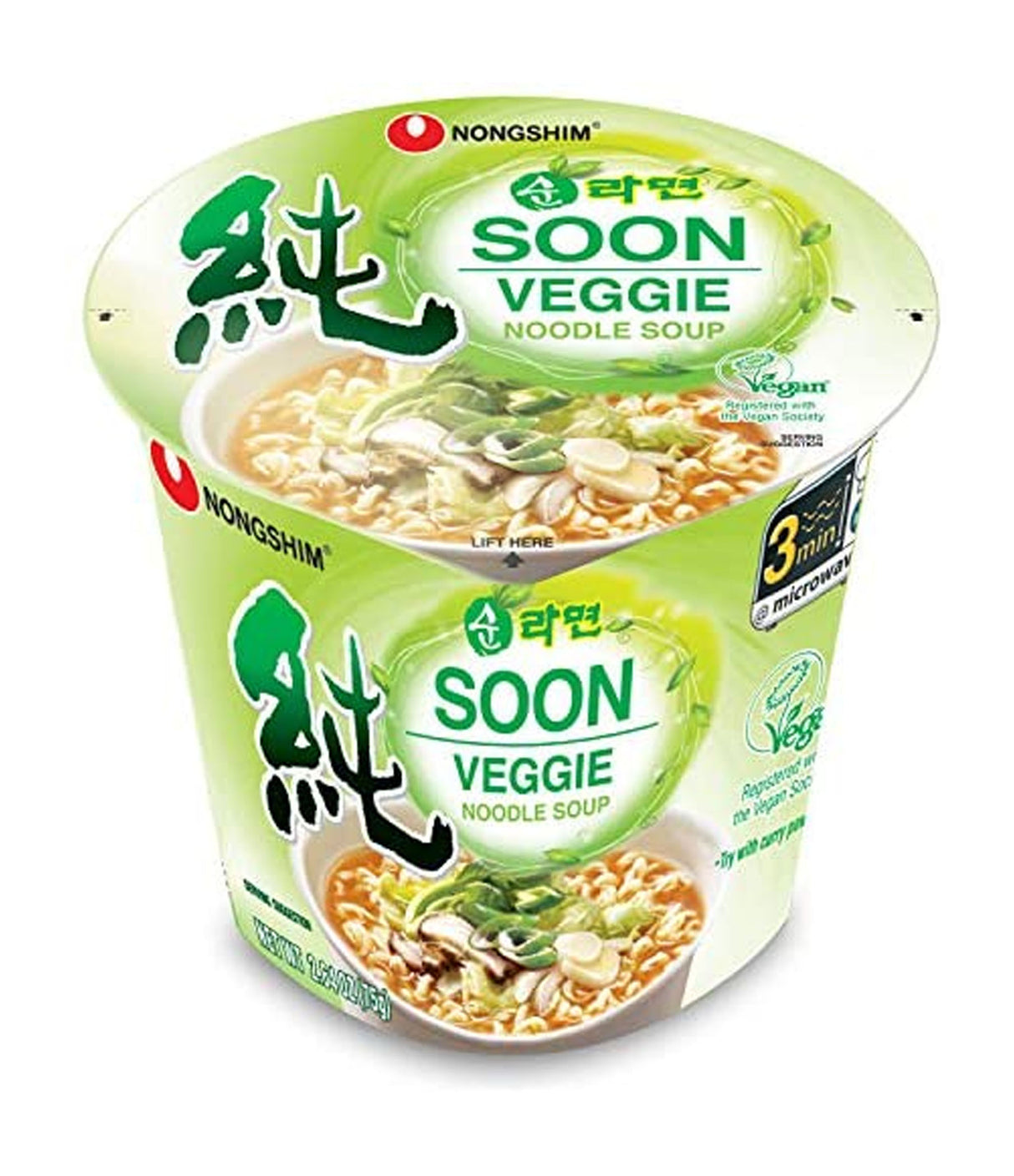 Nongshim - Soon Veggie Noodle Soup 75g