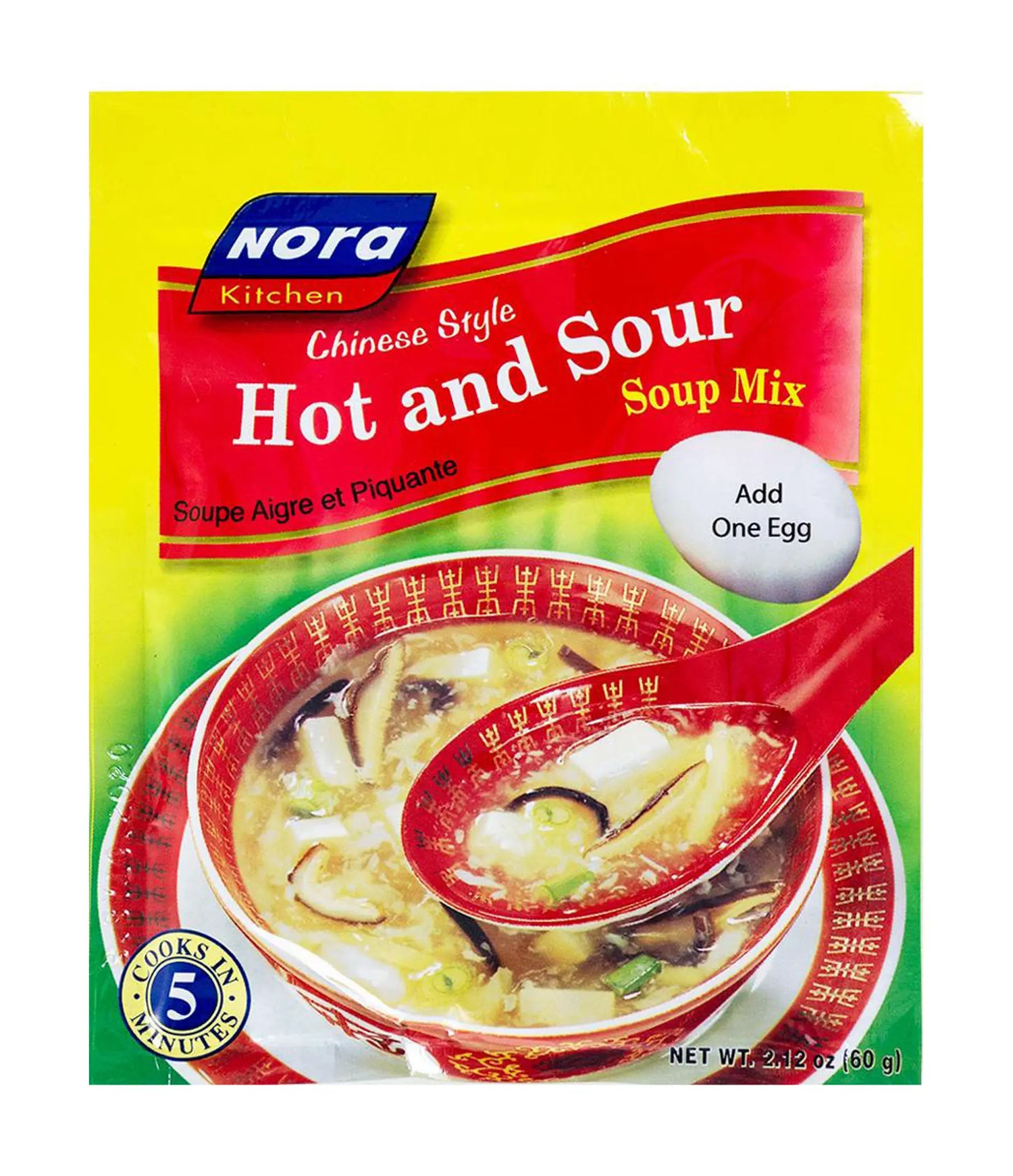 Nora Kitchen - Chinese Style Hot & Sour Soup Mix 60g