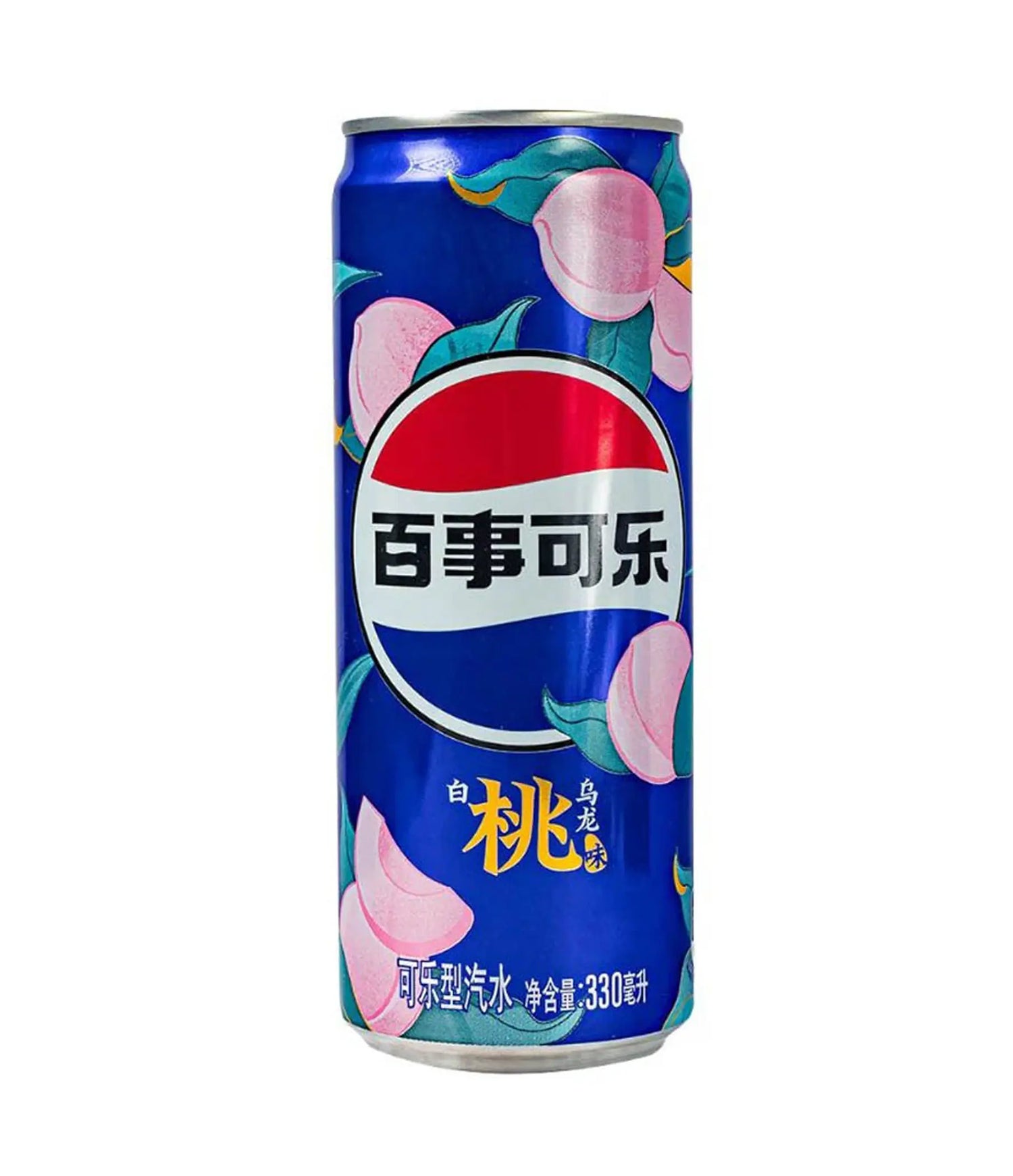 Pepsi - Soft Drink (White Peach Oolong) 330ml