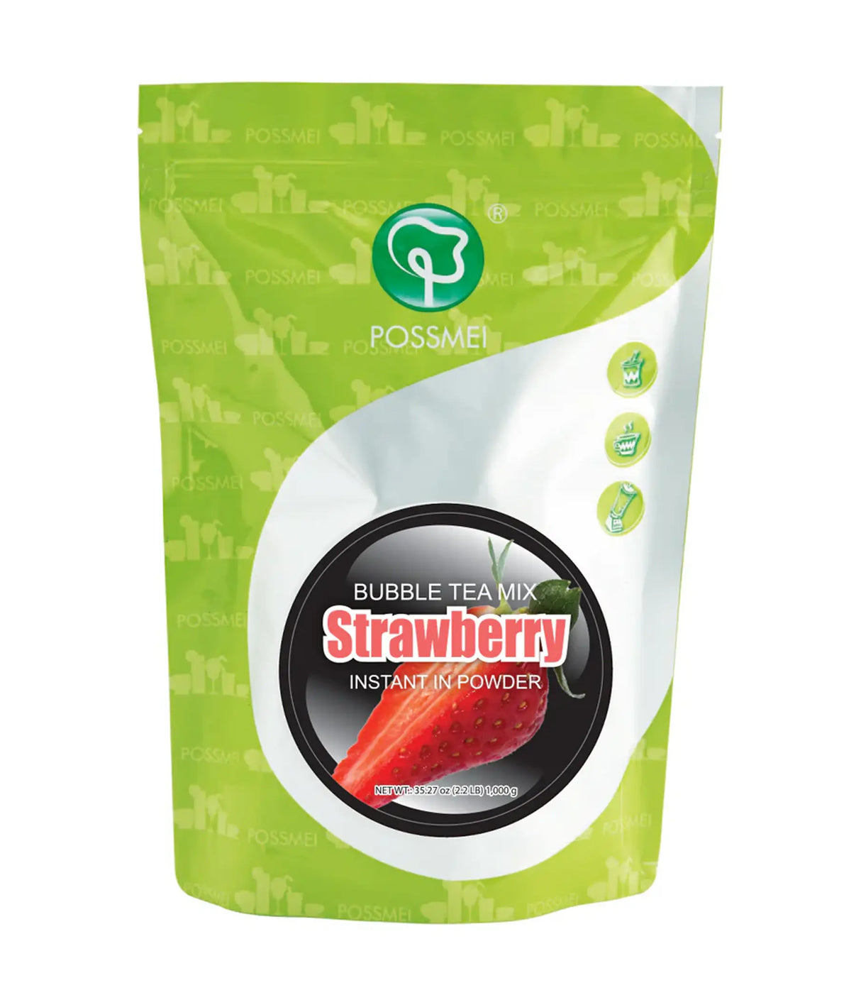 Possmei - Strawberry Powder 1kg