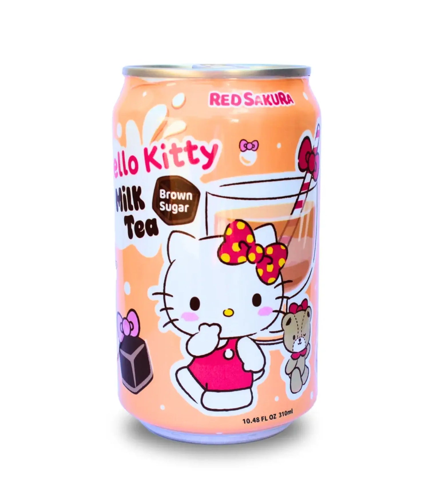 Red Sakura - Hello Kitty Brown Sugar Milk Tea 310ml