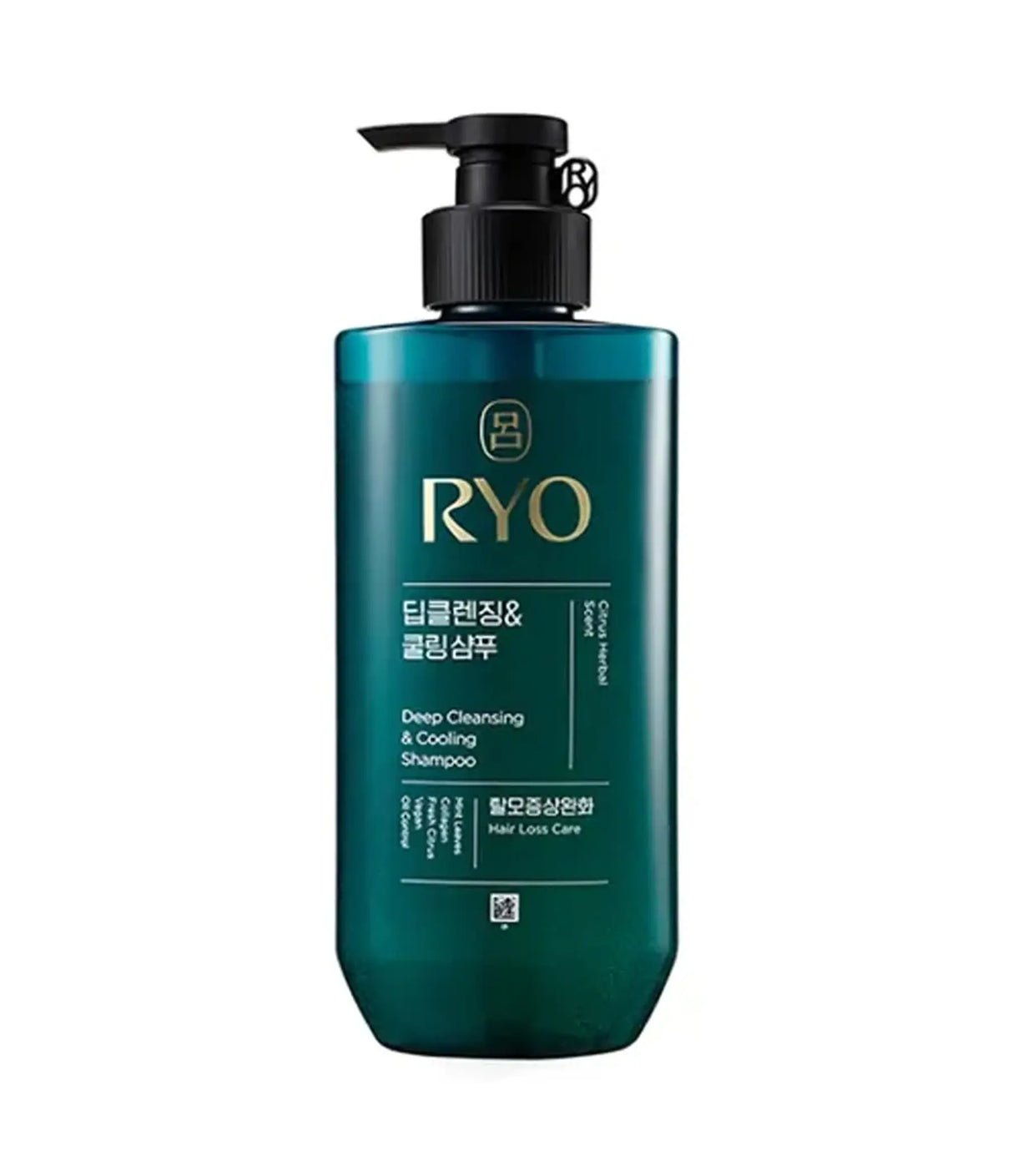 Ryo - Deep Cleansing & Cooling Shampoo 480ml