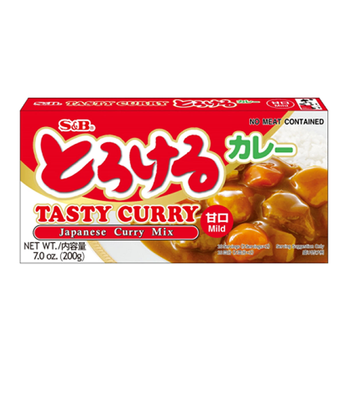 S&B - Tasty Curry Sauce Mix (Mild) 200g