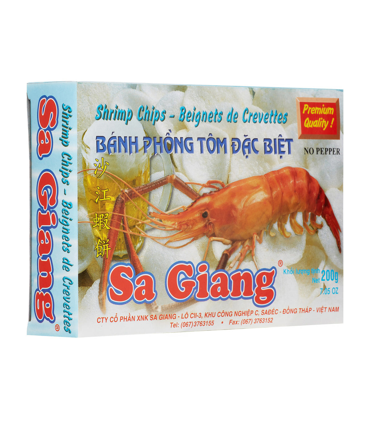 Sa Giang - Shrimp Chips 55x200g