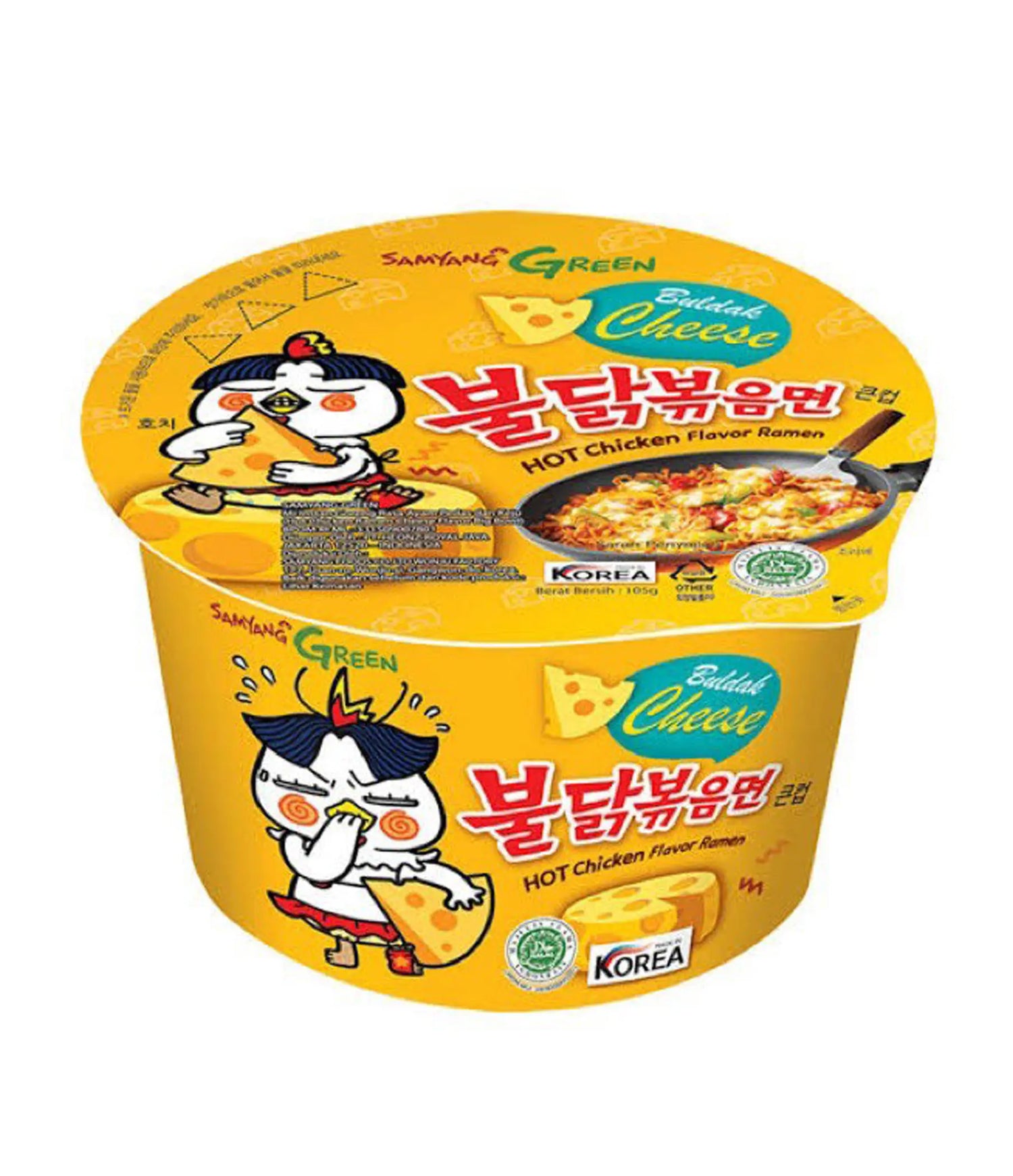 Samyang - Spicy Chicken Buldak Noodle (Cheese) 16x105g