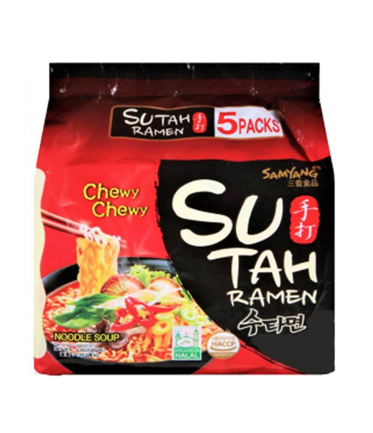 Samyang - Sutah Ramen Noodle Soup 5x120g