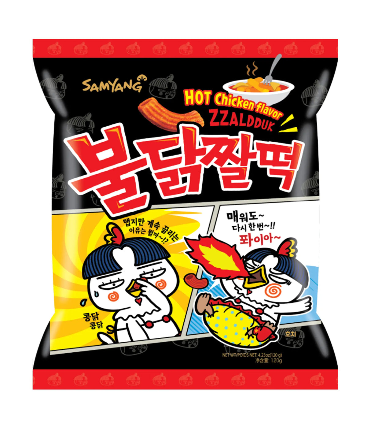 Samyang - Zzalduk Hot Chicken Flavor Snack 120g