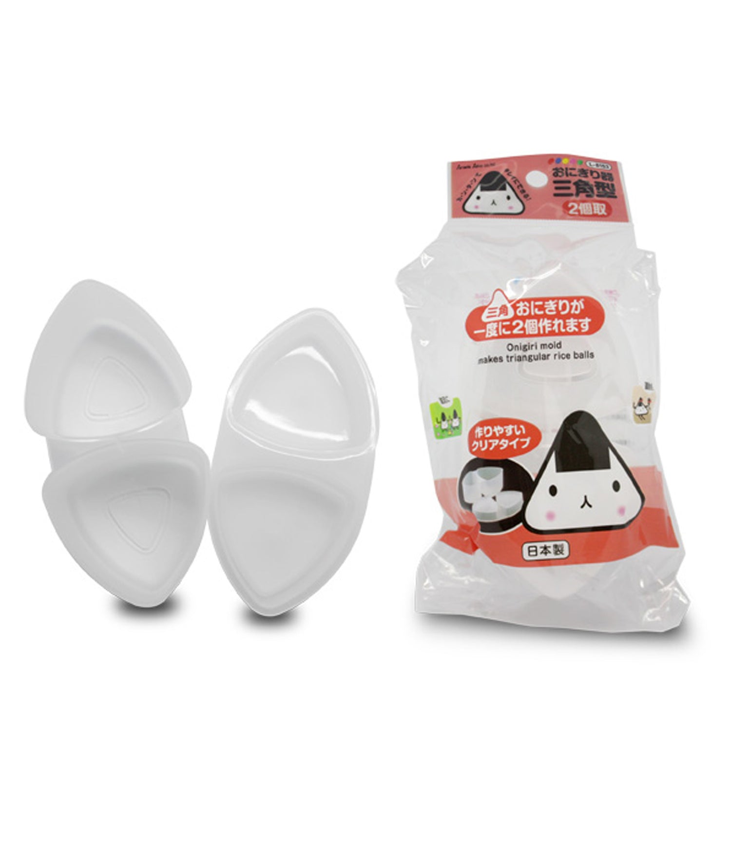 Sanada Seiko - 2-pc Onigiri Mold