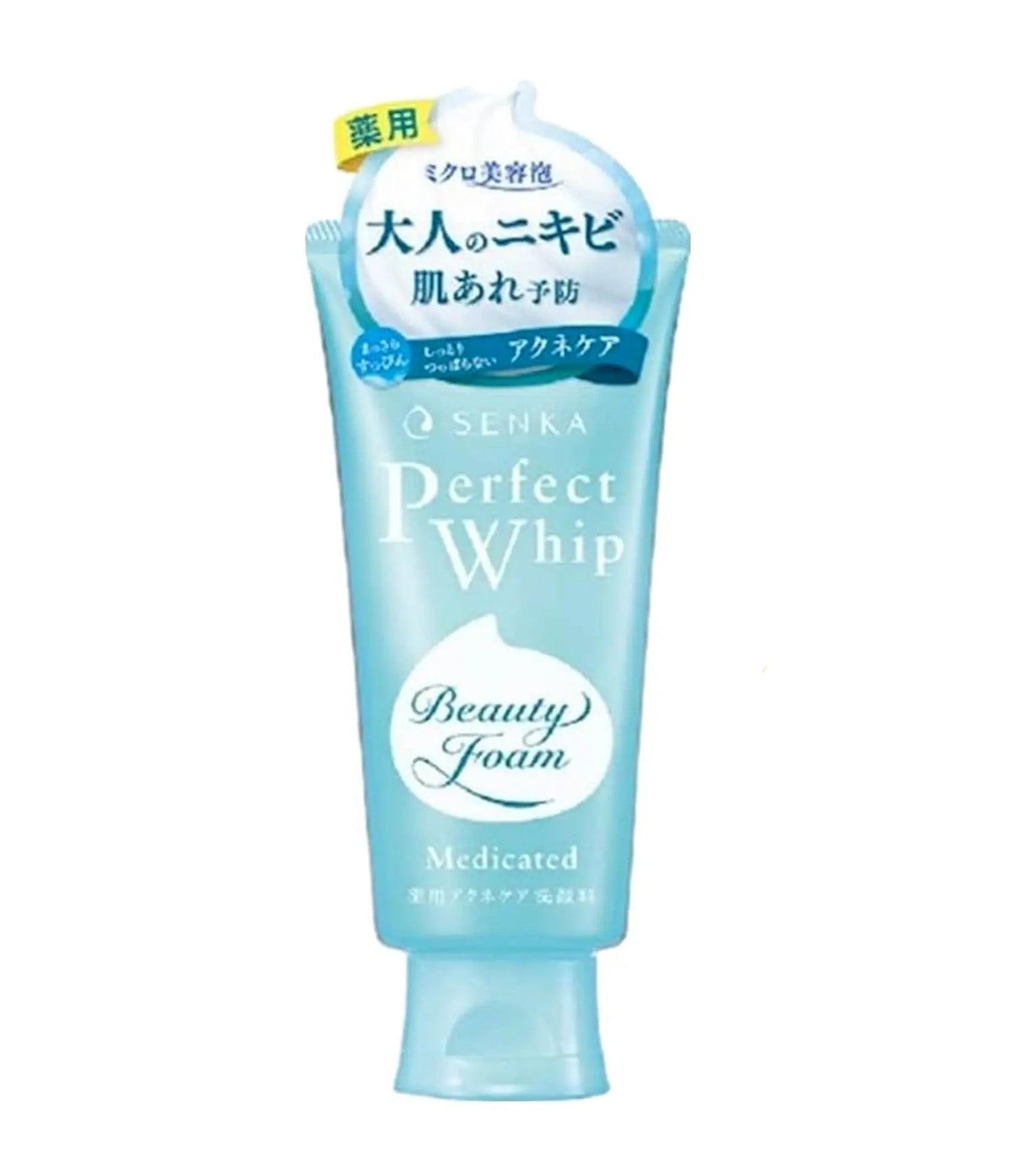Shiseido - Senka Perfect Whip Acne Care Beauty Face Foam 120g