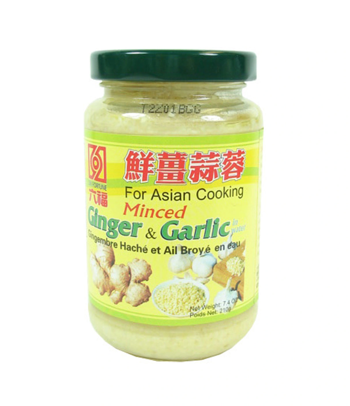 Six Fortune - Minced Ginger & Garlic 210g